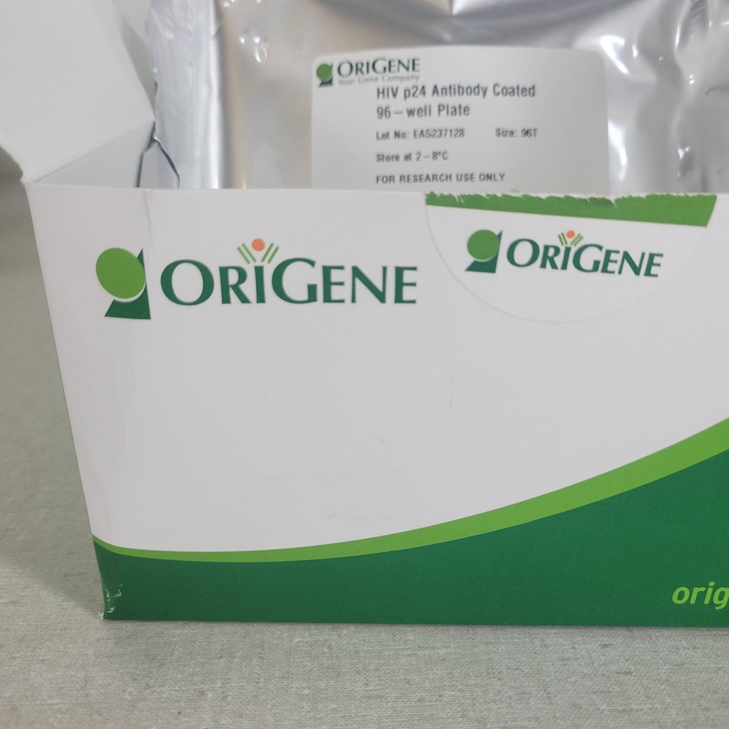 Origene TR30038 One-Wash Lentivirus Titer Kit p24 ELISA Missing 1 Vial