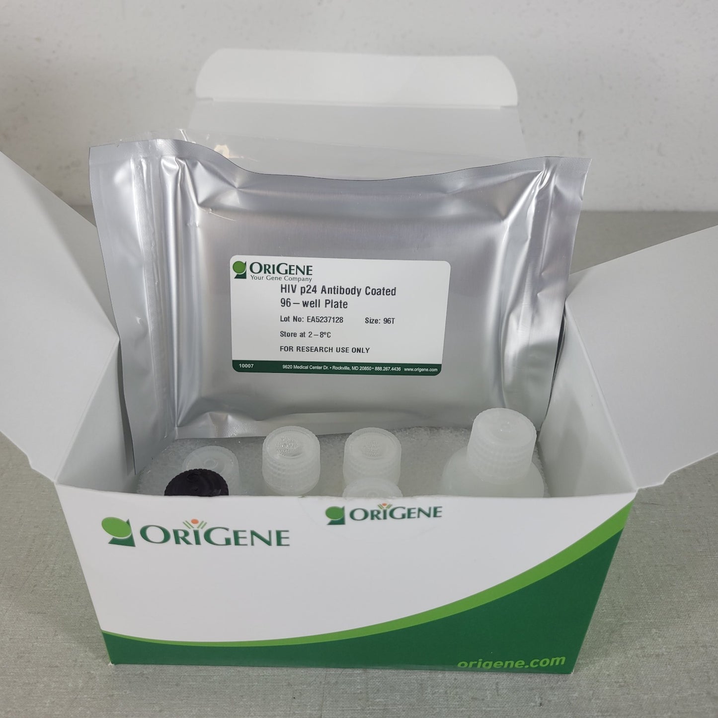 Origene TR30038 One-Wash Lentivirus Titer Kit p24 ELISA 96 Assays