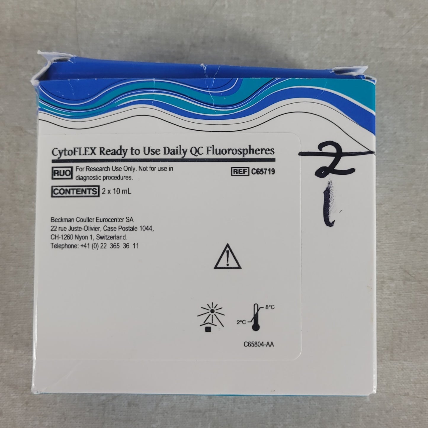 Beckman Coulter C65719 CytoFLEX Ready to Use Daily QC Fluorospheres ~5ml