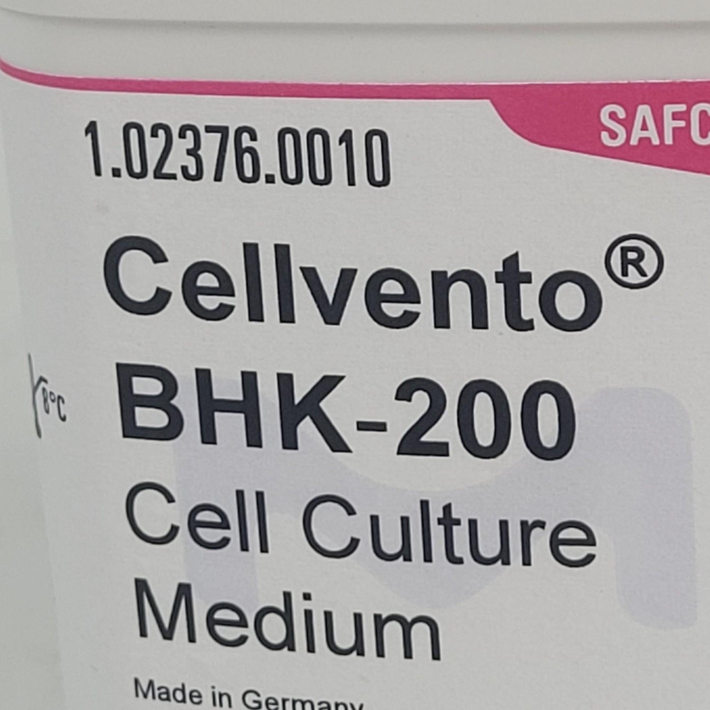 Sigma Aldrich 1.02376.0010 Cellvento BHK-200 Serum-free Cell Culture Medium