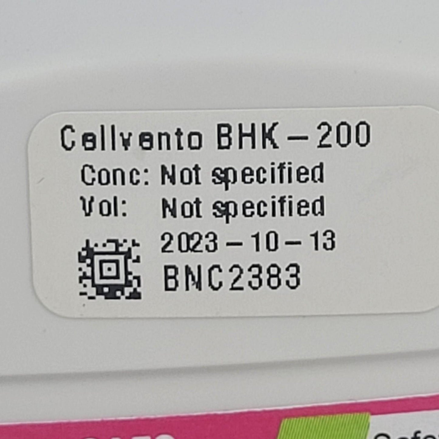 Sigma Aldrich 1.02376.0010 Cellvento BHK-200 Serum-free Cell Culture Medium