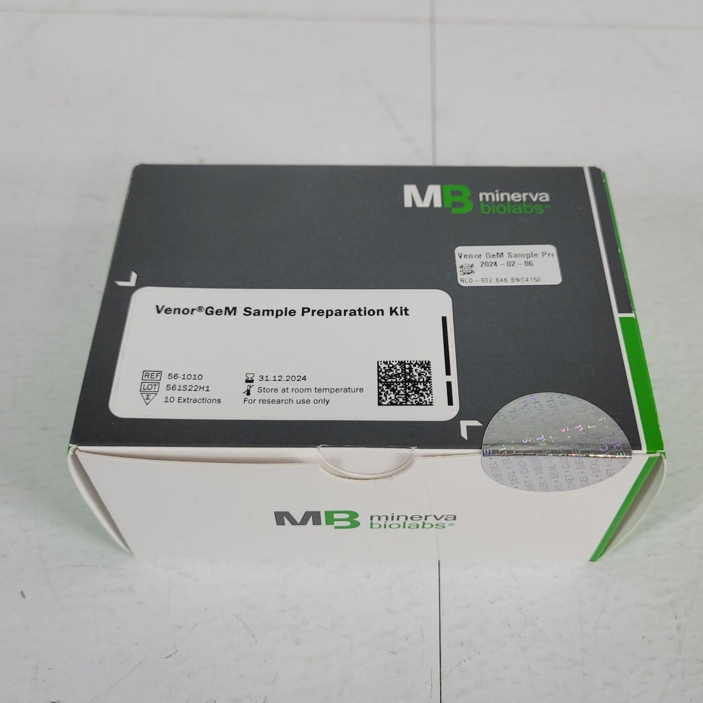 Minerva Biolabs 56-1010 Venor GeM Sample Preparation Kit 10 DNA Extractions