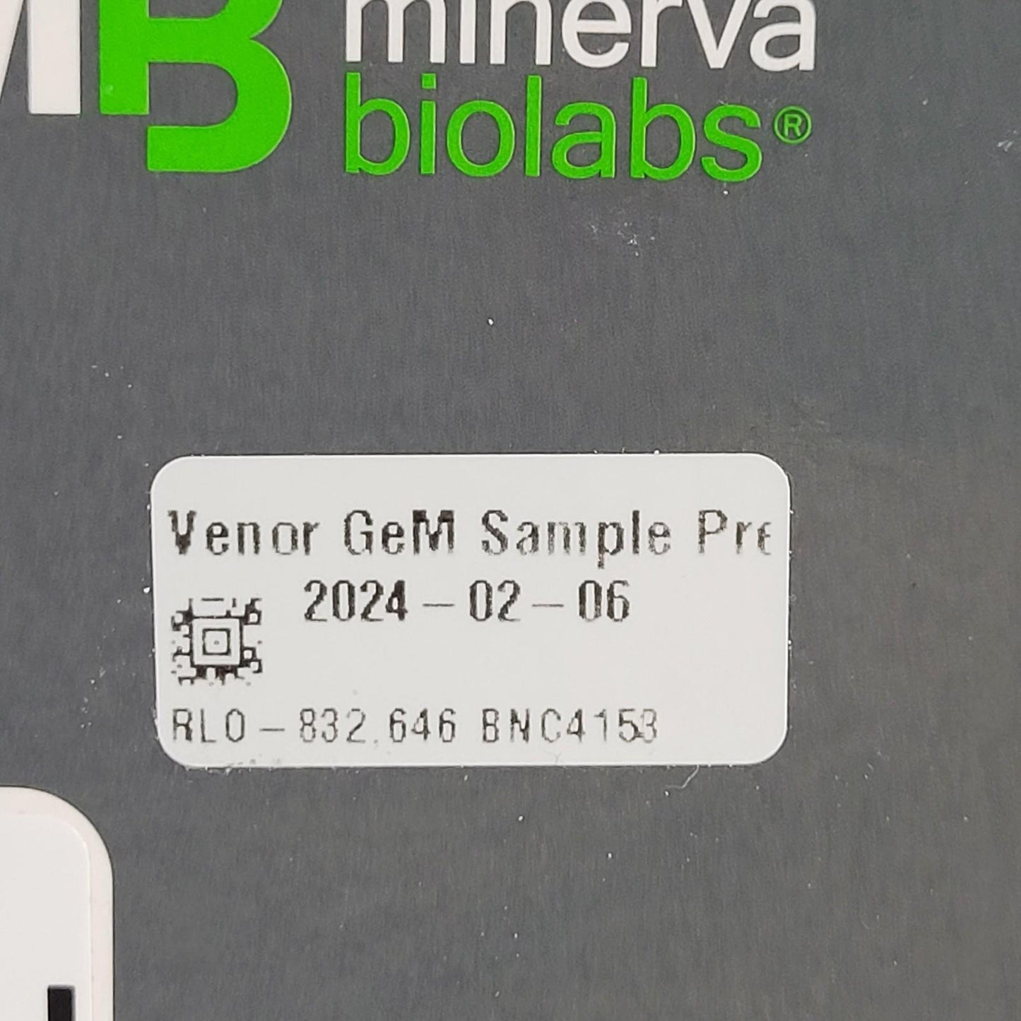 Minerva Biolabs 56-1010 Venor GeM Sample Preparation Kit 10 DNA Extractions