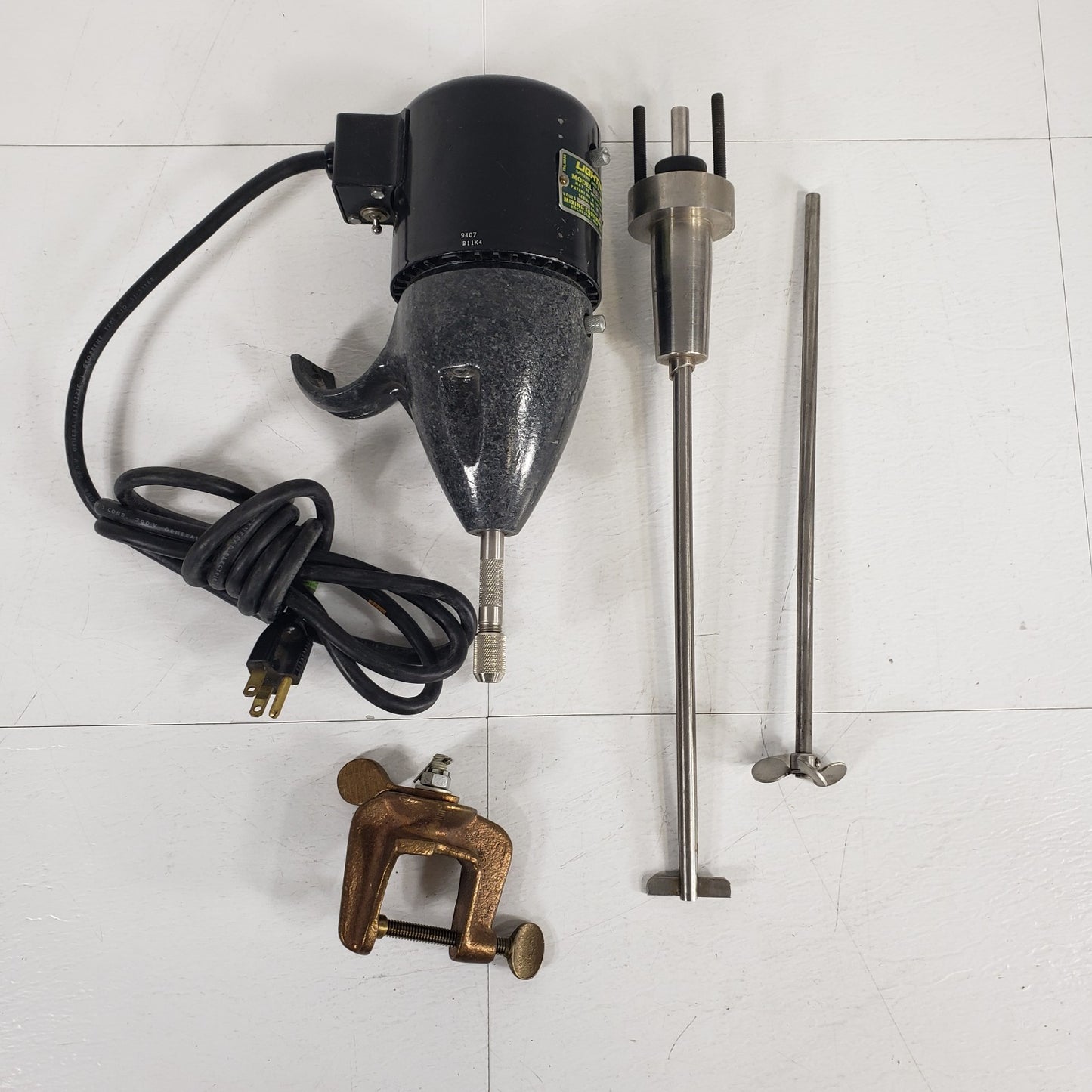 TESTED Lightnin Model L Universal Overhead Mixer Combination Propeller 110VAC