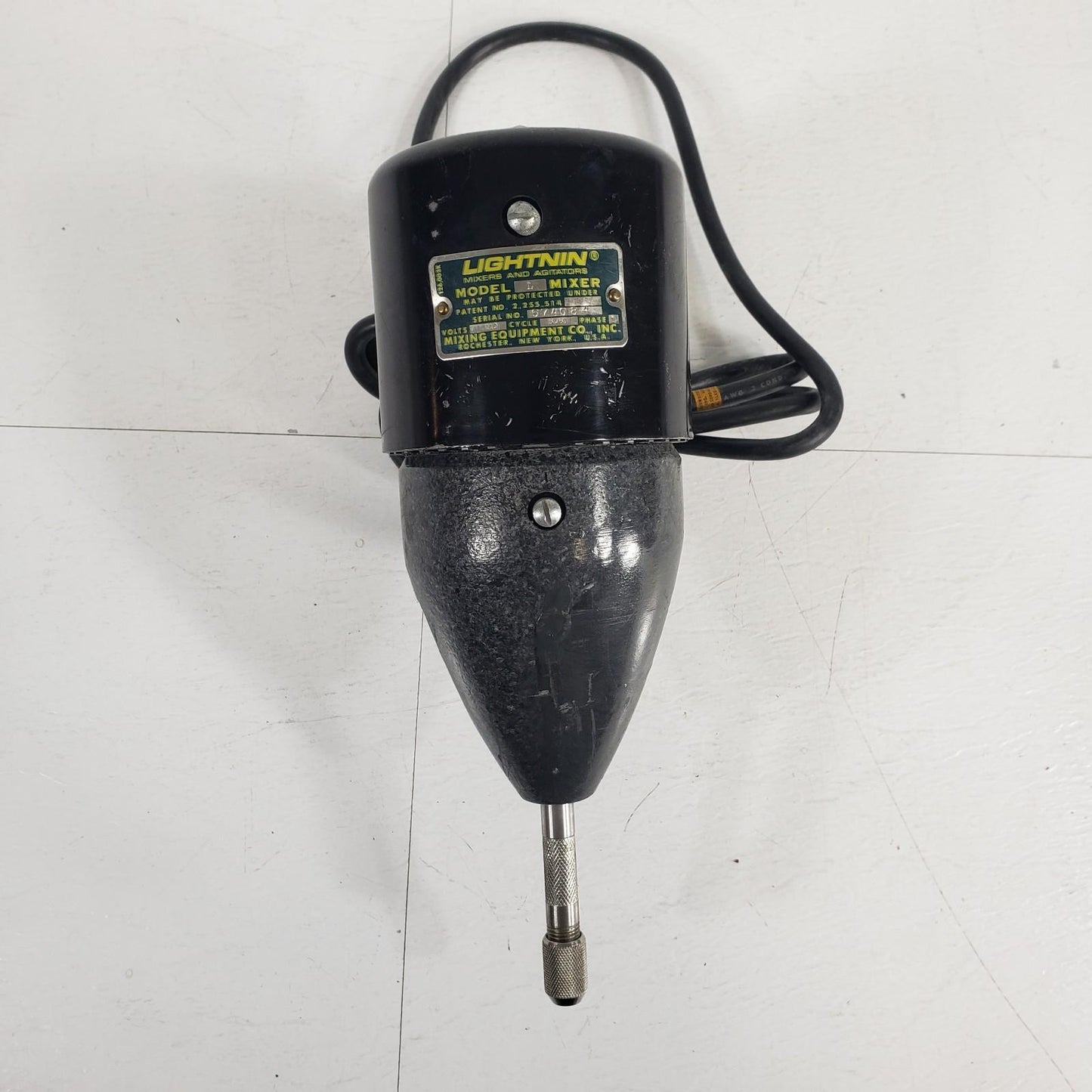TESTED Lightnin Model L Universal Overhead Mixer Combination Propeller 110VAC