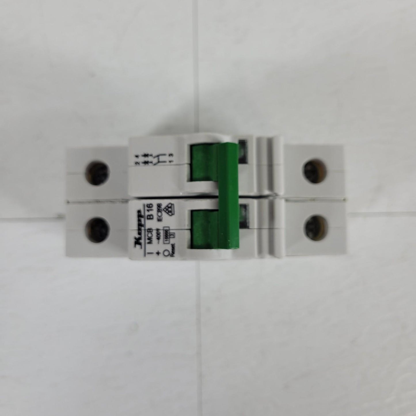 Kopp MCB B16 400V 16A IEC 947-2 Icu 00062 30714 2 Pole Circuit Breaker