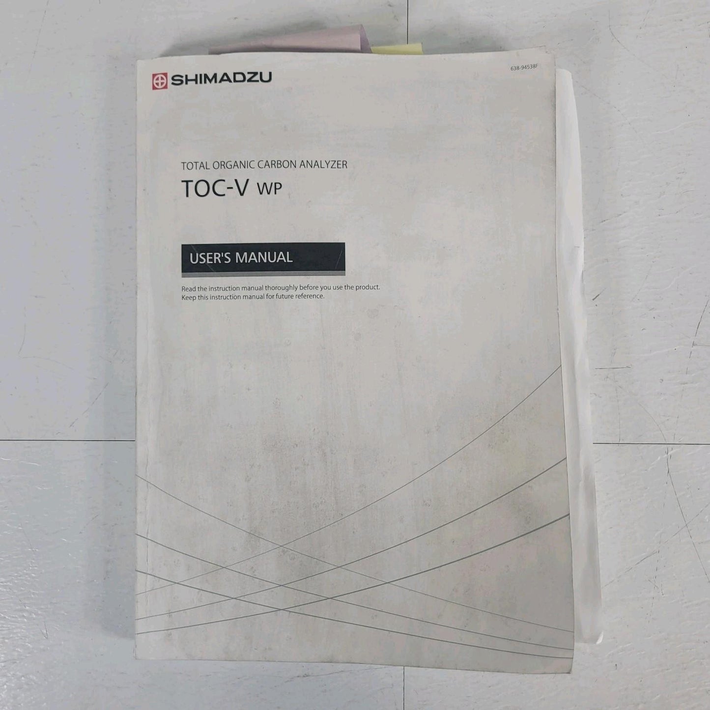 Shimadzu TOC-V WP Total Organic Carbon Analyzer 638-91116-42 PC-Control VWP