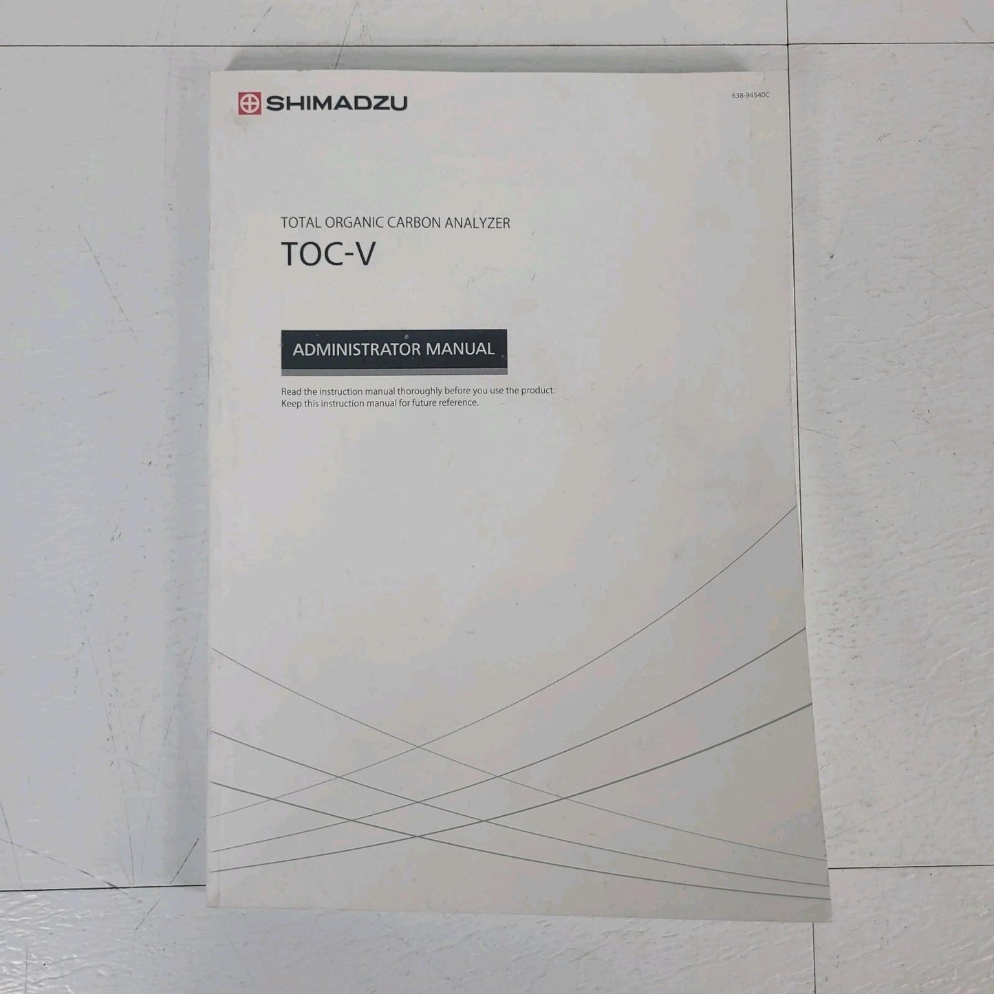 Shimadzu TOC-V WP Total Organic Carbon Analyzer 638-91116-42 PC-Control VWP