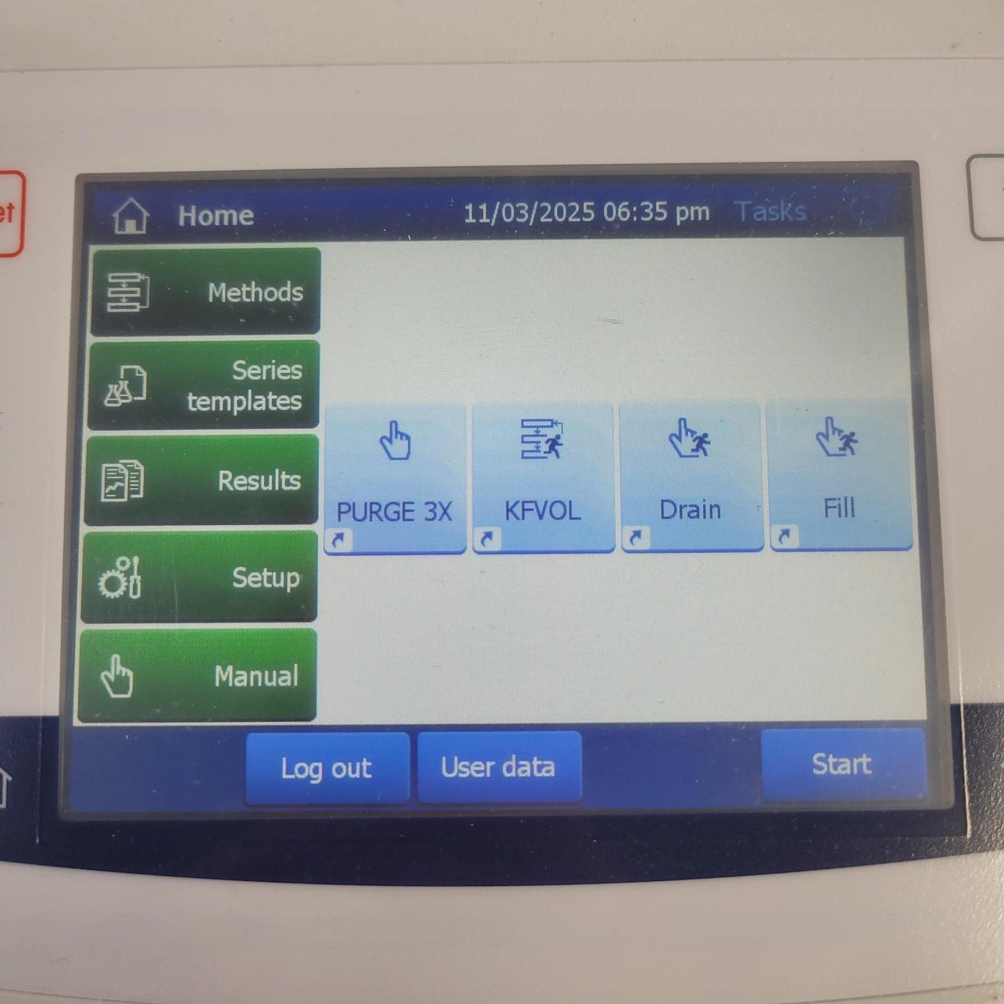 Mettler Toledo V10S Compact Volumetric Karl Fischer Titrator w/ Solvent Manager