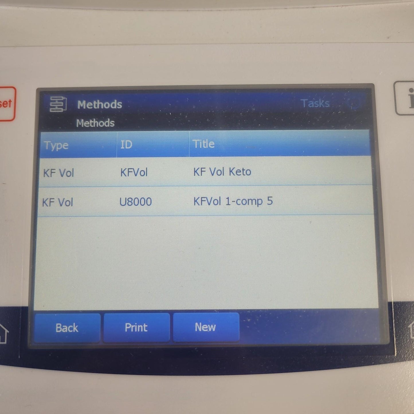 Mettler Toledo V10S Compact Volumetric Karl Fischer Titrator w/ Solvent Manager