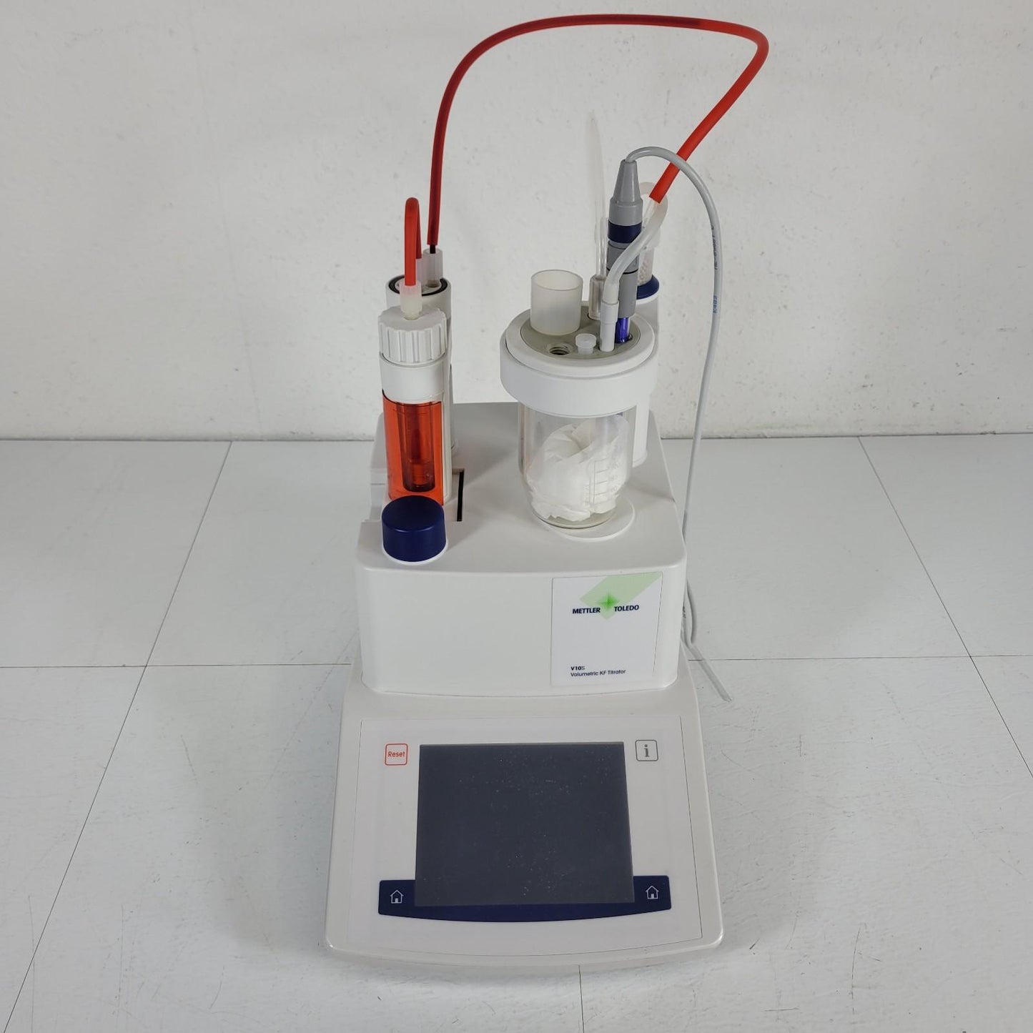 Mettler Toledo V10S Compact Volumetric Karl Fischer Titrator w/ Solvent Manager