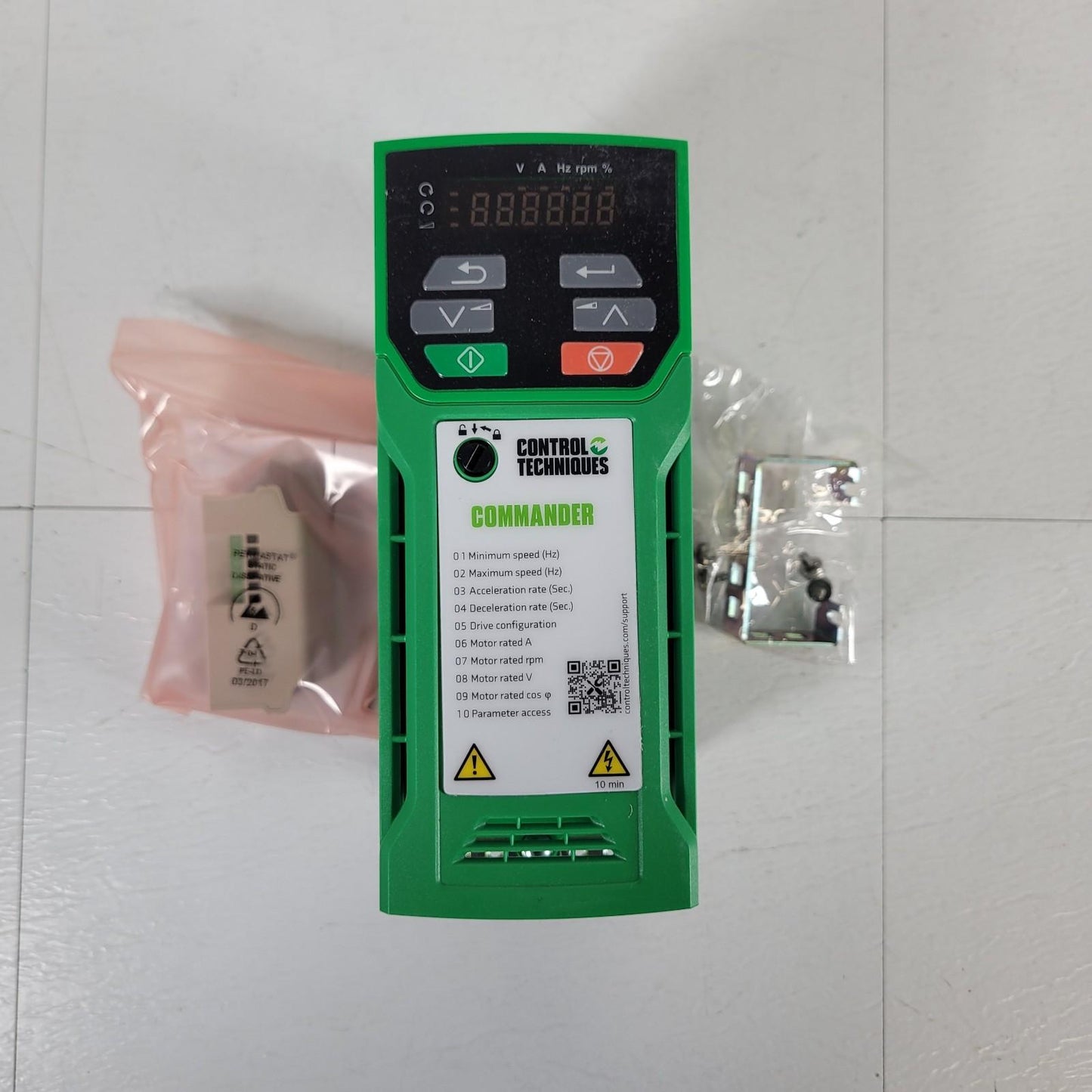 Nidec Commander C 1.1 kW C300-021 00056 A101 00 AB100 Control FRITSCH 86.4506.00