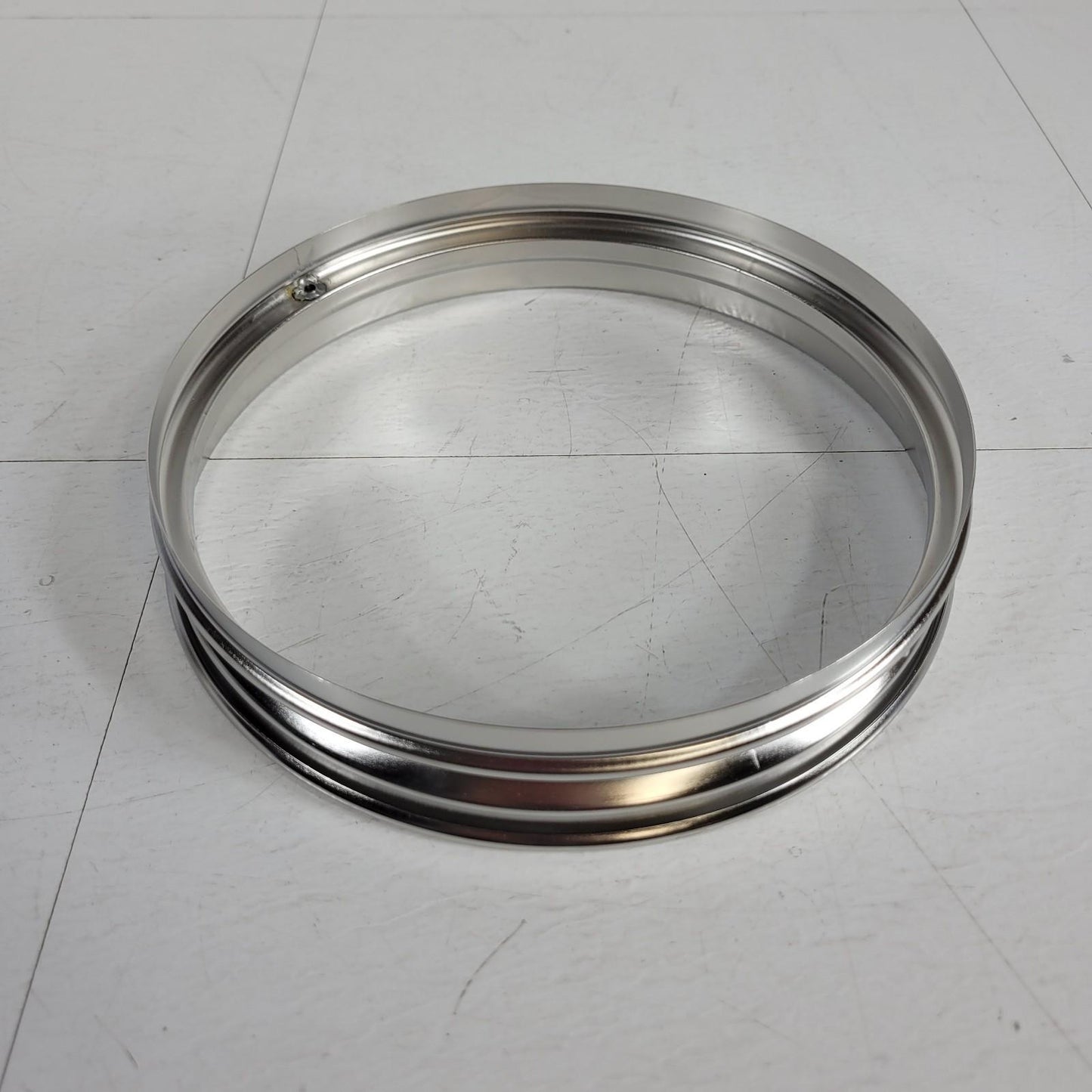 FRITSCH Venting Ring For Wet Sieving 8" DIA x 1" Height 31.1340.03 Stainless