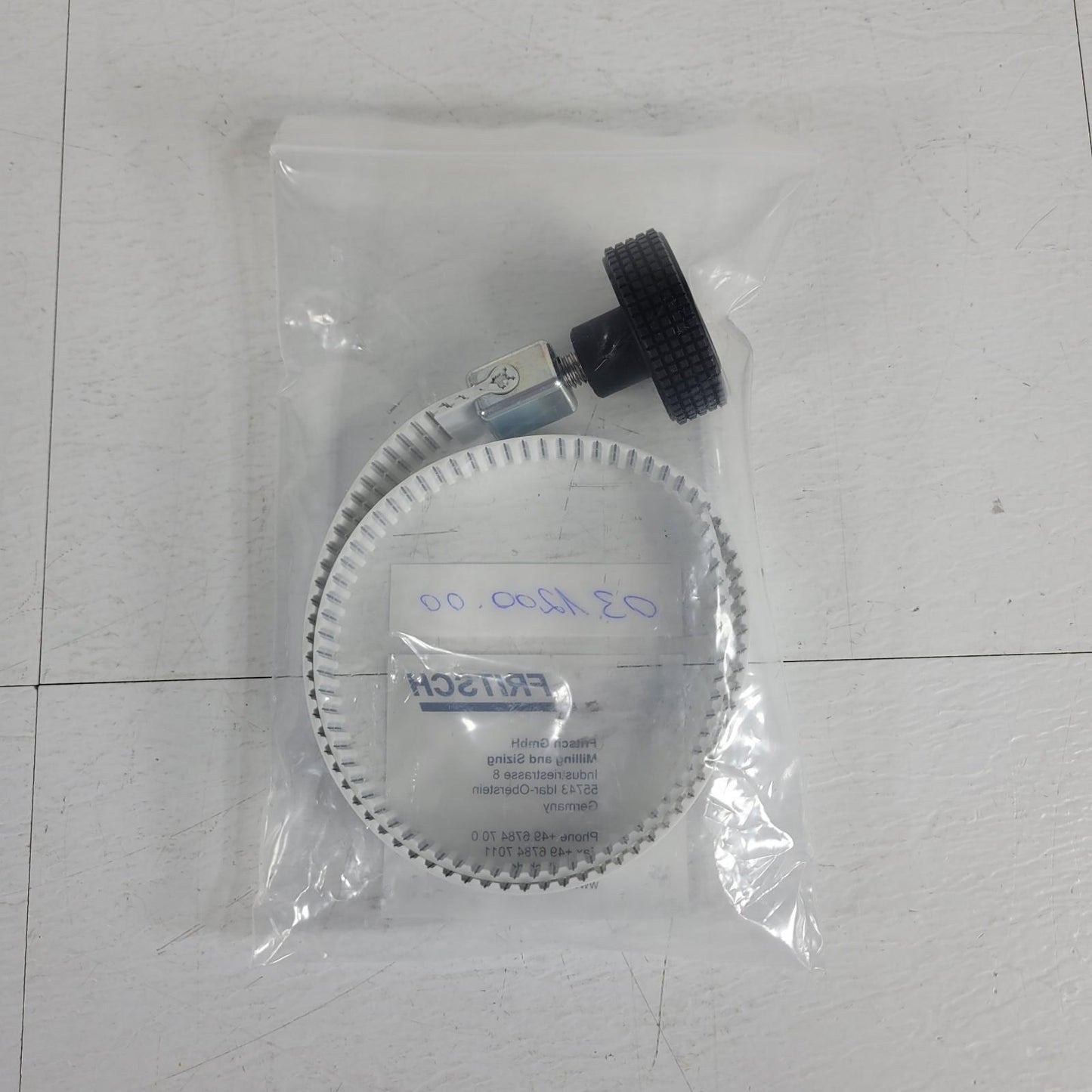 FRITSCH Timing Belt with Knurled Handle 03.1200.00 aprox. 26" of Belt Length