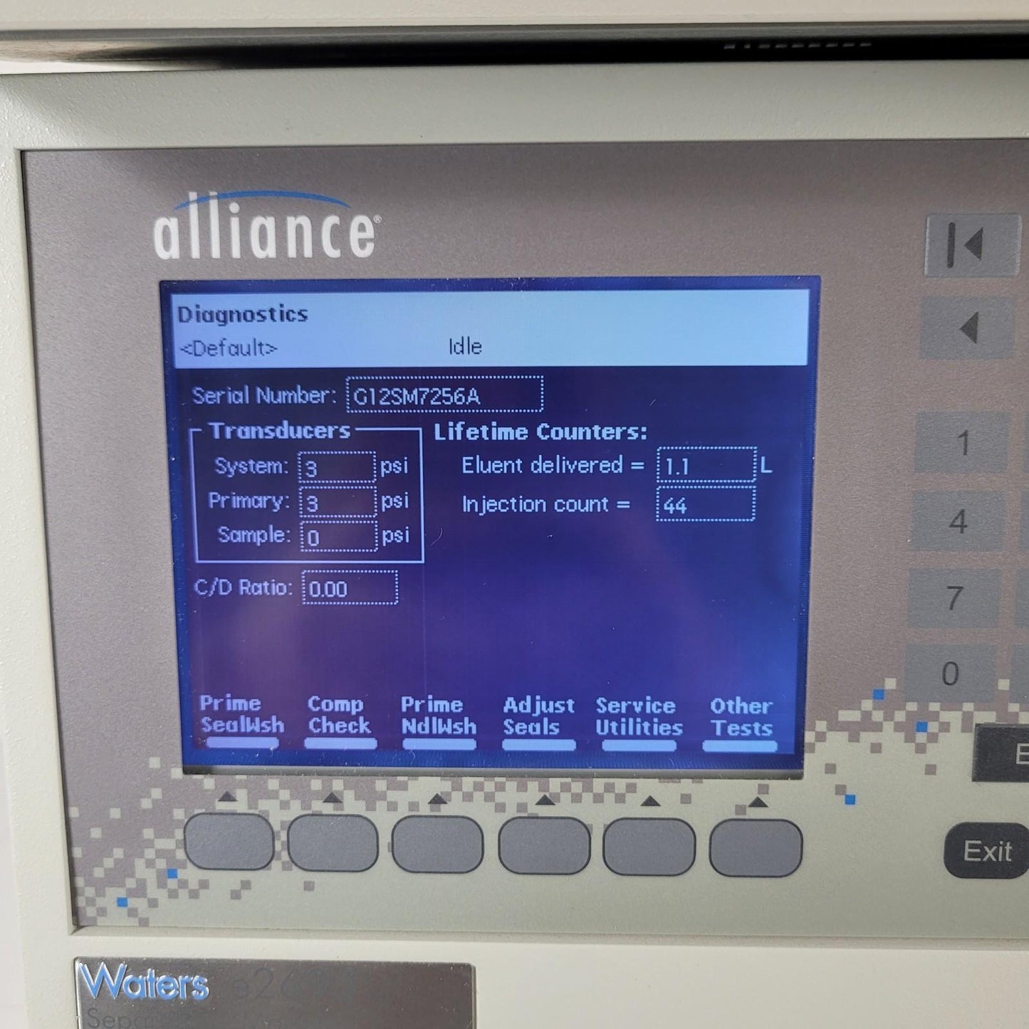 Waters e2695 Alliance Separations Module w/ 2465 Electrochemical Detector HPLC