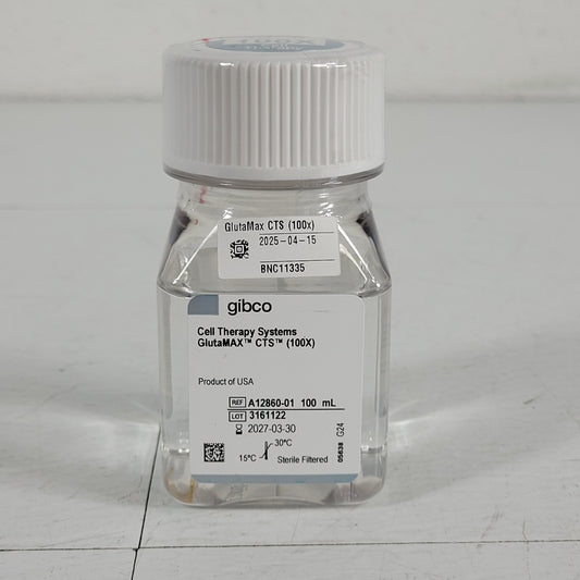 Thermo Gibco A12860-01 Cell Therapy GlutaMAX CTS 100X L-glutamine Substitute