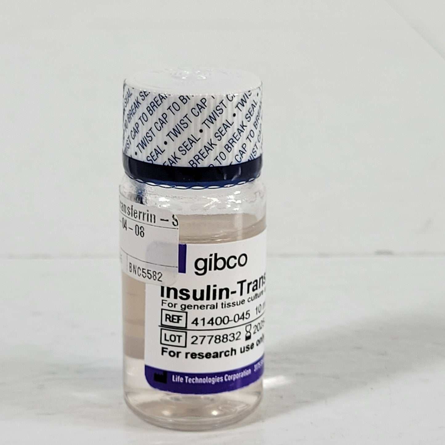 Thermo Gibco 41400-045 Insulin-Transferrin-Selenium ITS-G 100X 10ml Sterile