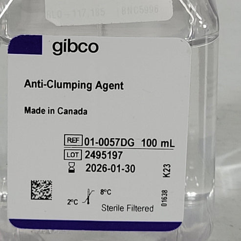 Thermo Gibco 01-0057DG Anti-Clumping Agent Sterile Filtered 100 ml ...