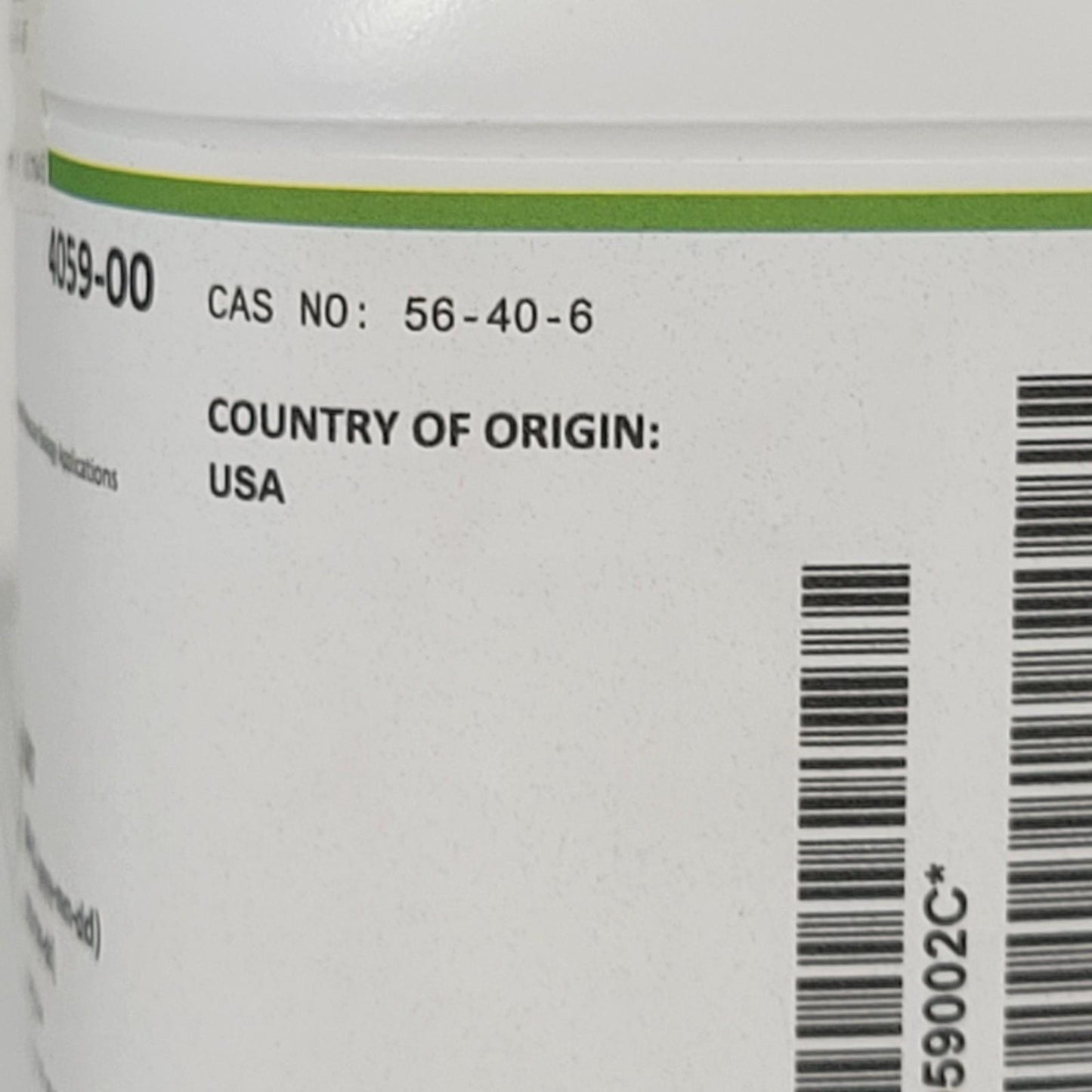 Avantor J.T. Baker 4059-00 Glycine NH2CH2COOH Ultrapure Bioreagent 250G