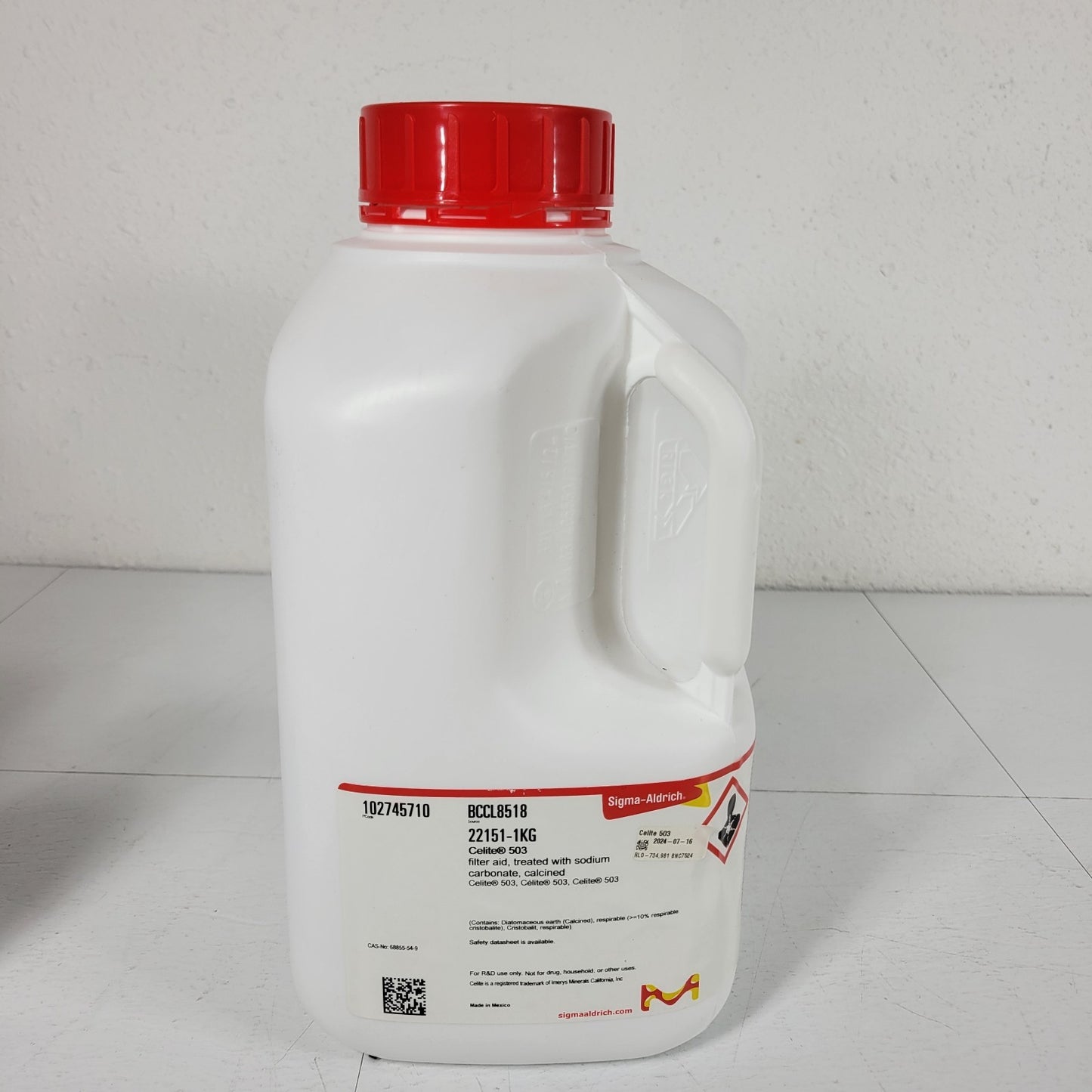 Sigma Aldrich 22151-1KG Celite 503 Filter Aid Treated Sodium Carbonate Calcined