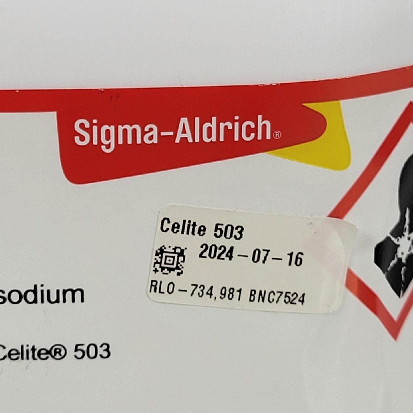 Sigma Aldrich 22151-1KG Celite 503 Filter Aid Treated Sodium Carbonate Calcined