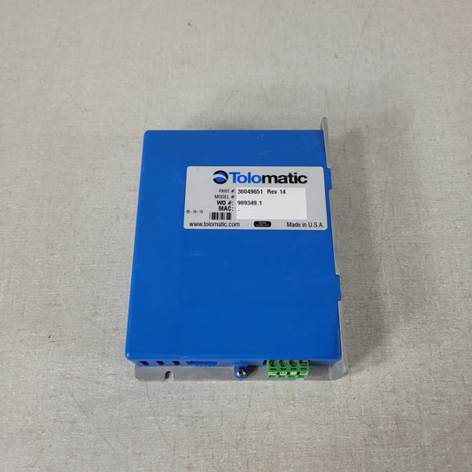 Tolomatic 36049651 Rev14 ACS Stepper Drive Controller w/ Encoder And Motor Cable