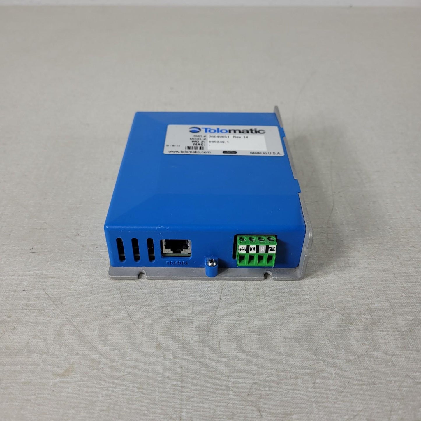 Tolomatic 36049651 Rev14 ACS Stepper Drive Controller w/ Encoder And Motor Cable