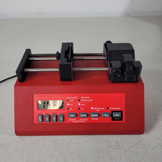 New Era Pump Systems NE-1010 Single Syringe Pump 12VDC .75A w/ Power Cord