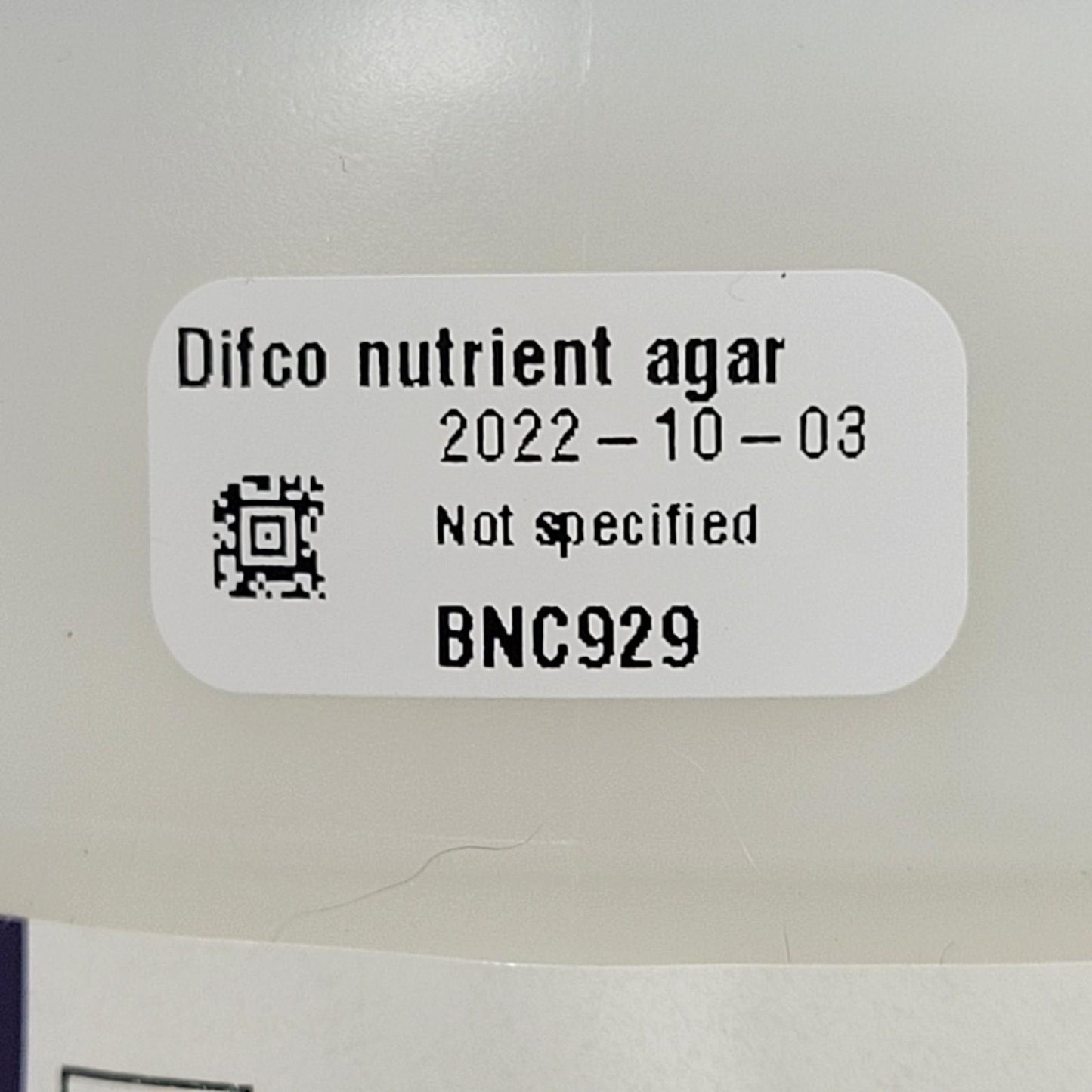 Becton BD Difco 213000 Nutrient Agar Powder Cultivation Microorganisms 500g