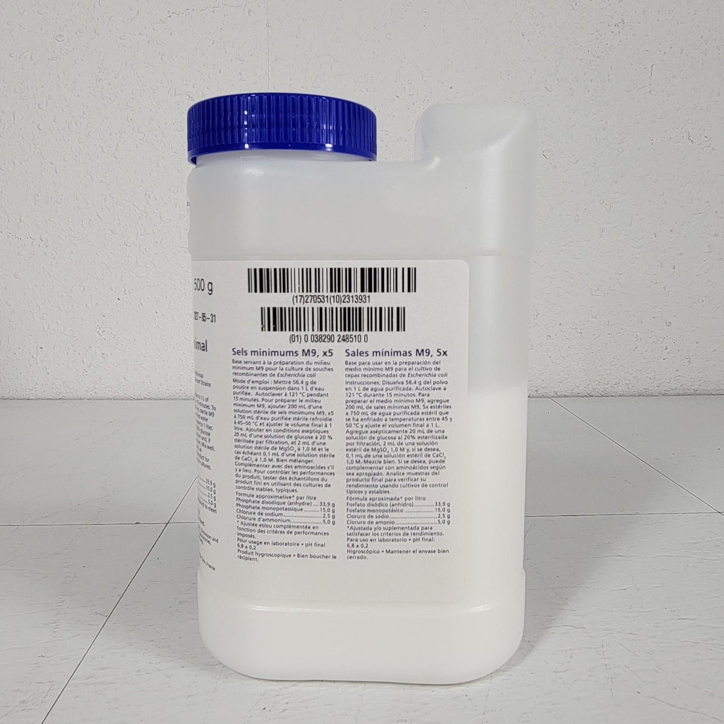 Becton BD Difco 248510 M9 Minimal Salts 5x for Preparation of M9 Minimal Medium