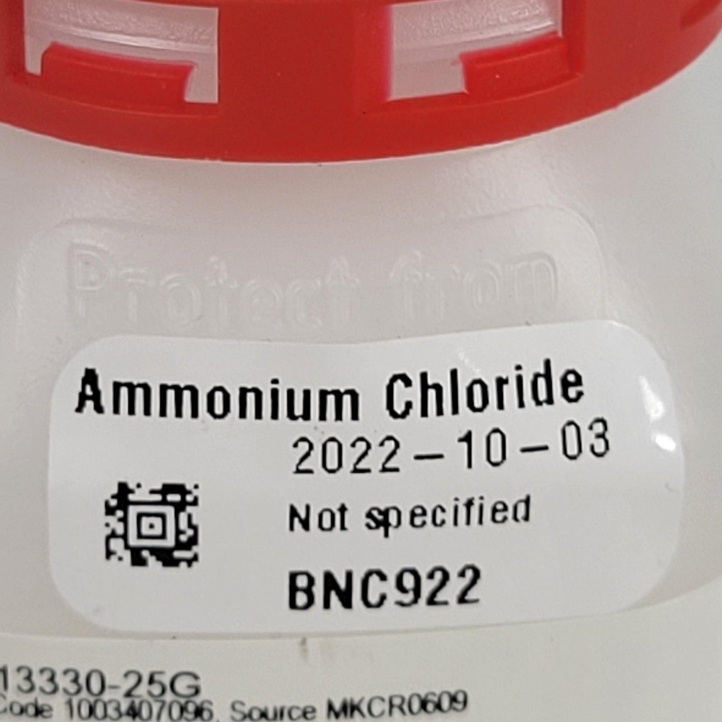 Sigma-Aldrich 213330-25g Ammonium Chloride ACS Reagent ≥99.5% NH4Cl 25g
