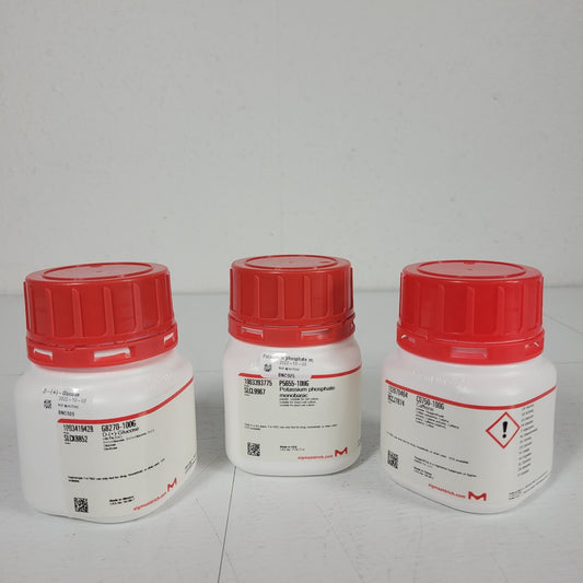 Sigma-Aldrich G8270 Dextrose P5655 Potassium Phosphate Monobasic C0750 Caffeine
