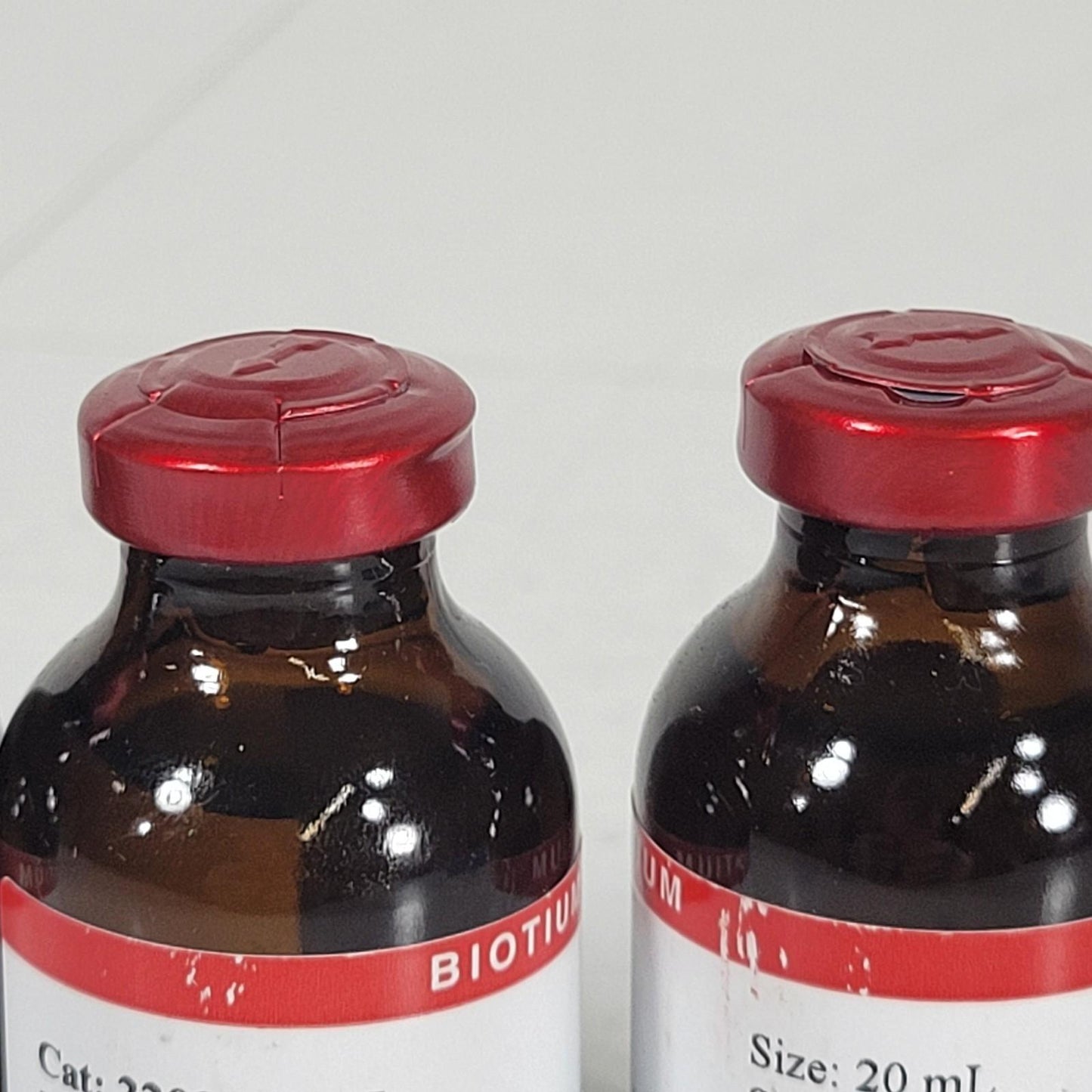 Lot of 3 Biotium 22023-20mL Paraformaldehyde 4% PBS Ready-to-Use Fixative 20 mL