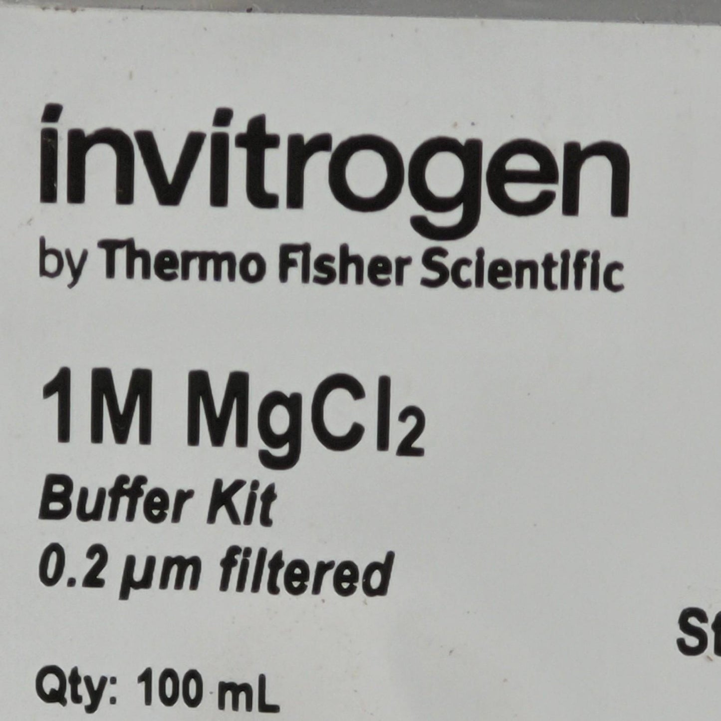 Lot of 3 Thermo Invitrogen AM9530G 1M MgCl2 Buffer Kit 0.2µm Filtered 100mL Each