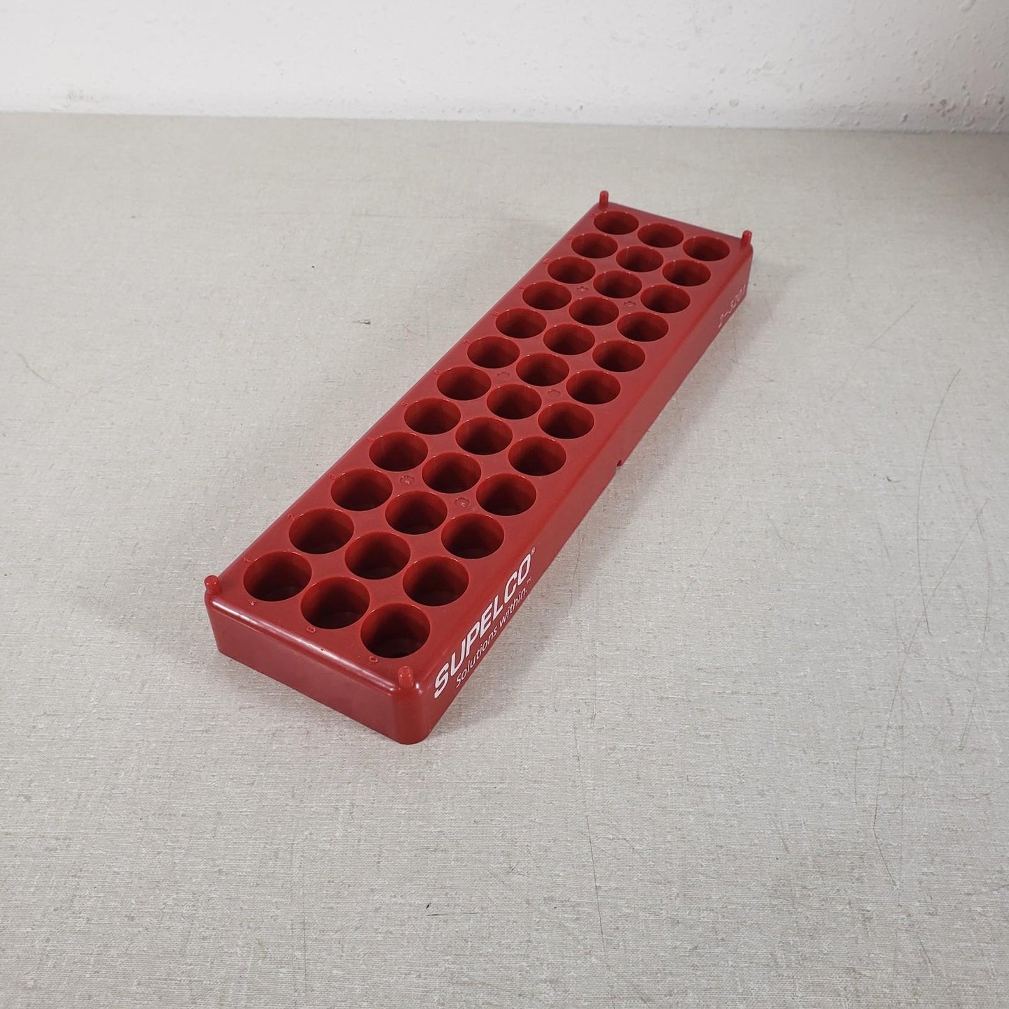 Supelco 2-3201 Space Saver Storage Racks 36 Position Vial Tray 21-23mm Diameter