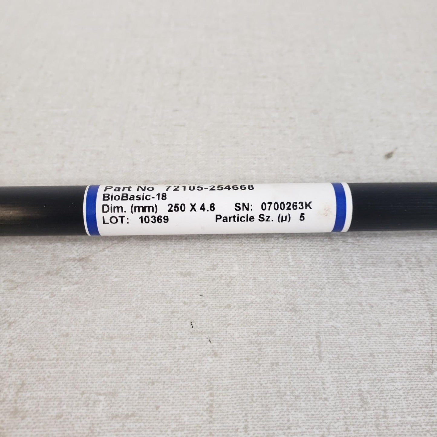 Thermo Scientific 72105-254668 HPLC Column Biobasic-18 5u 250mm x 4.6mm Chromat