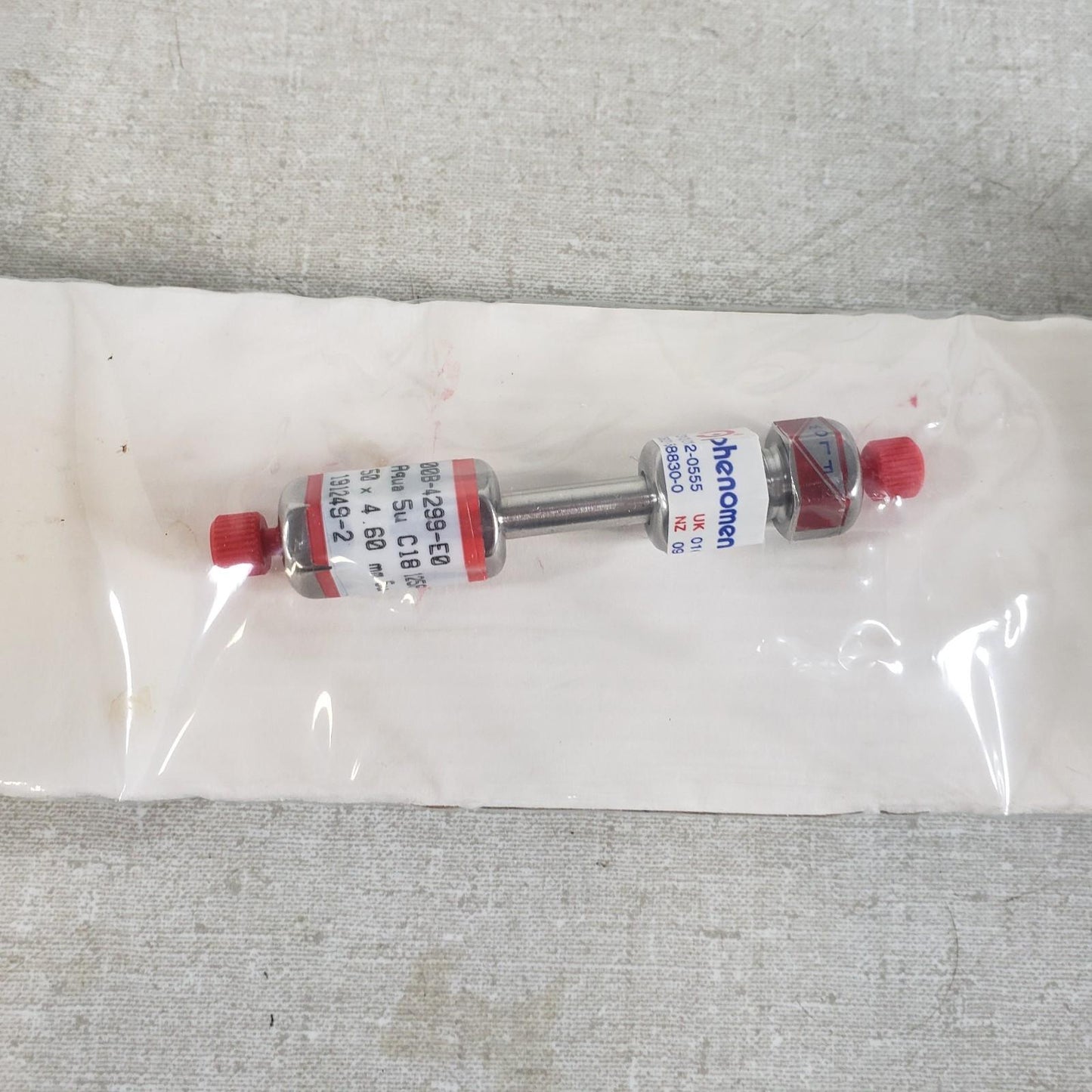 Phenomenex 00B-4299-E0 HPLC Column Aqua 5u C18 125A 50mm x 4.6mm Liquid Chromat