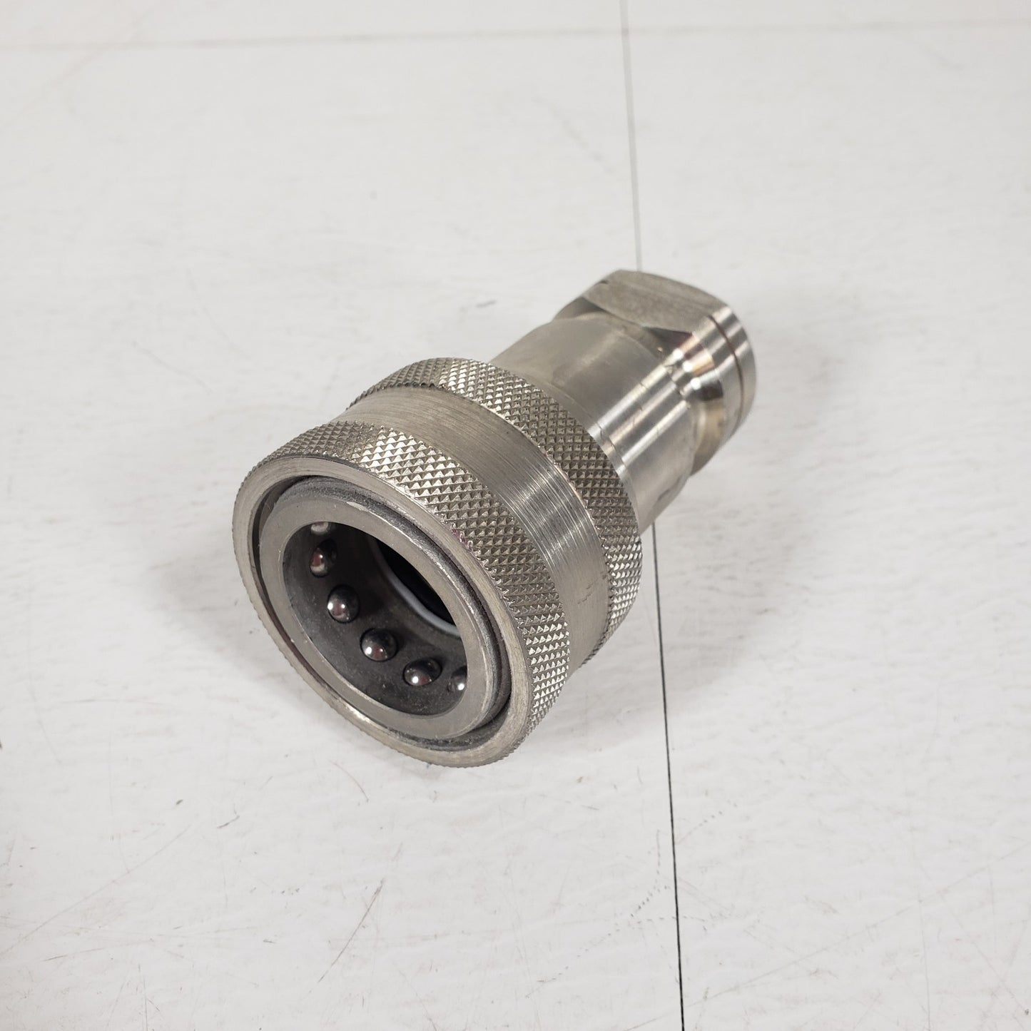 Parker SH6-62 Hydraulic Quick Connect Hose 3/4" Coupling Stainless Steel Female