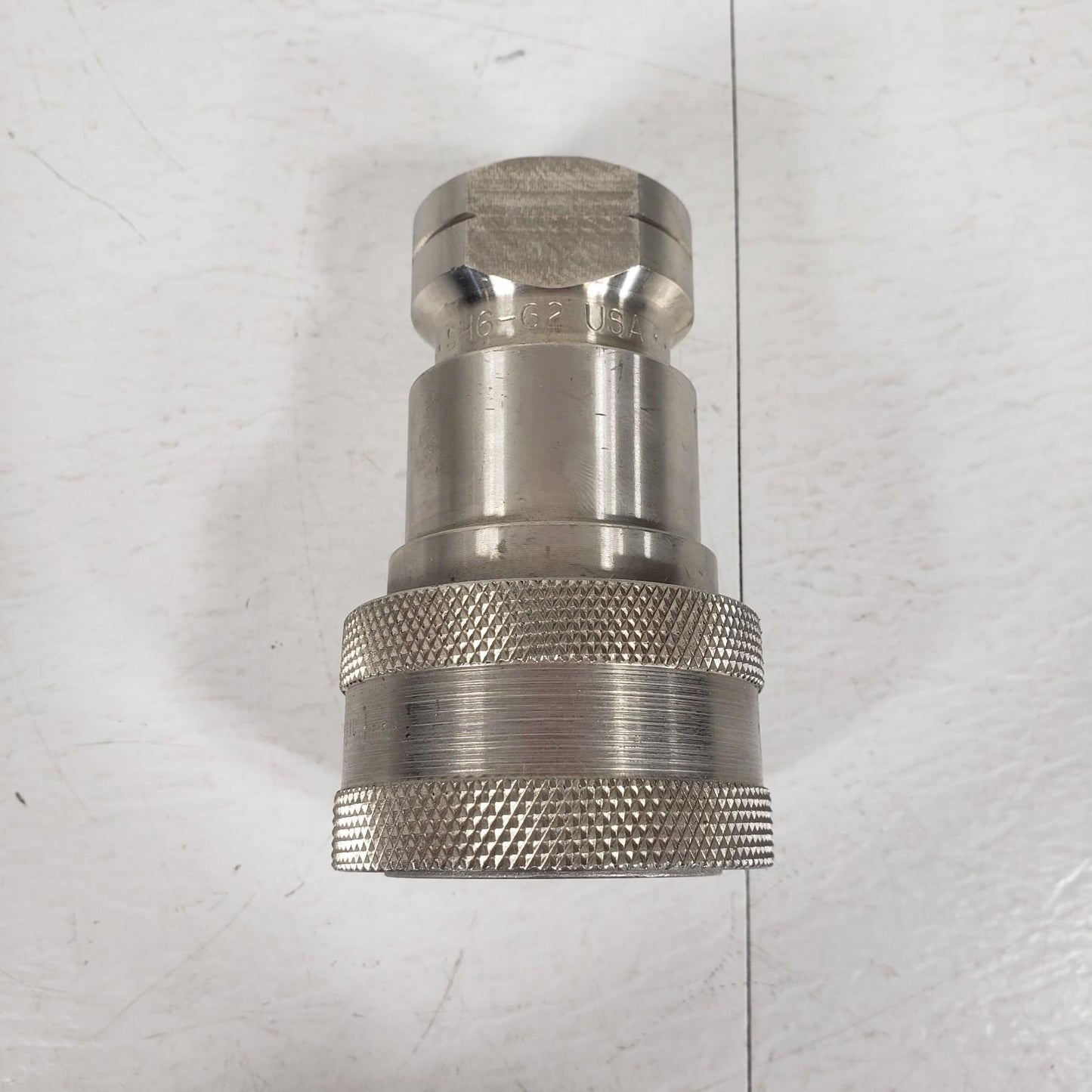 Parker SH6-62 Hydraulic Quick Connect Hose 3/4" Coupling Stainless Steel Female