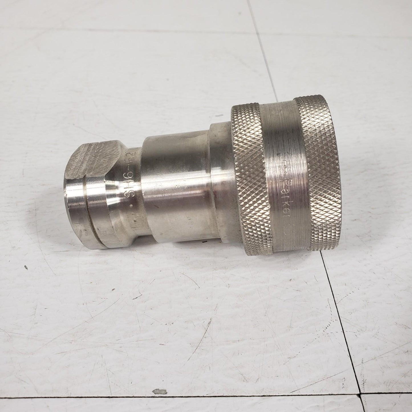 Parker SH6-62 Hydraulic Quick Connect Hose 3/4" Coupling Stainless Steel Female