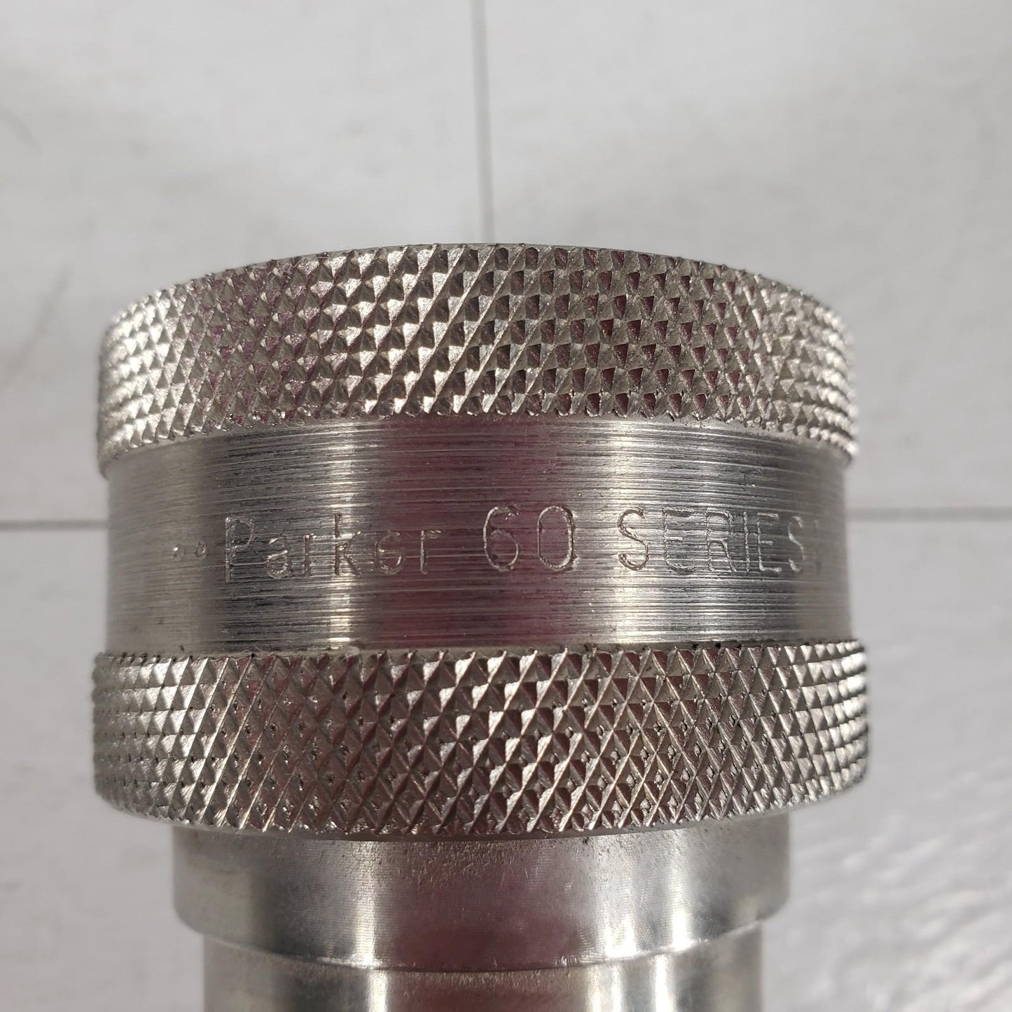 Parker SH6-62 Hydraulic Quick Connect Hose 3/4" Coupling Stainless Steel Female