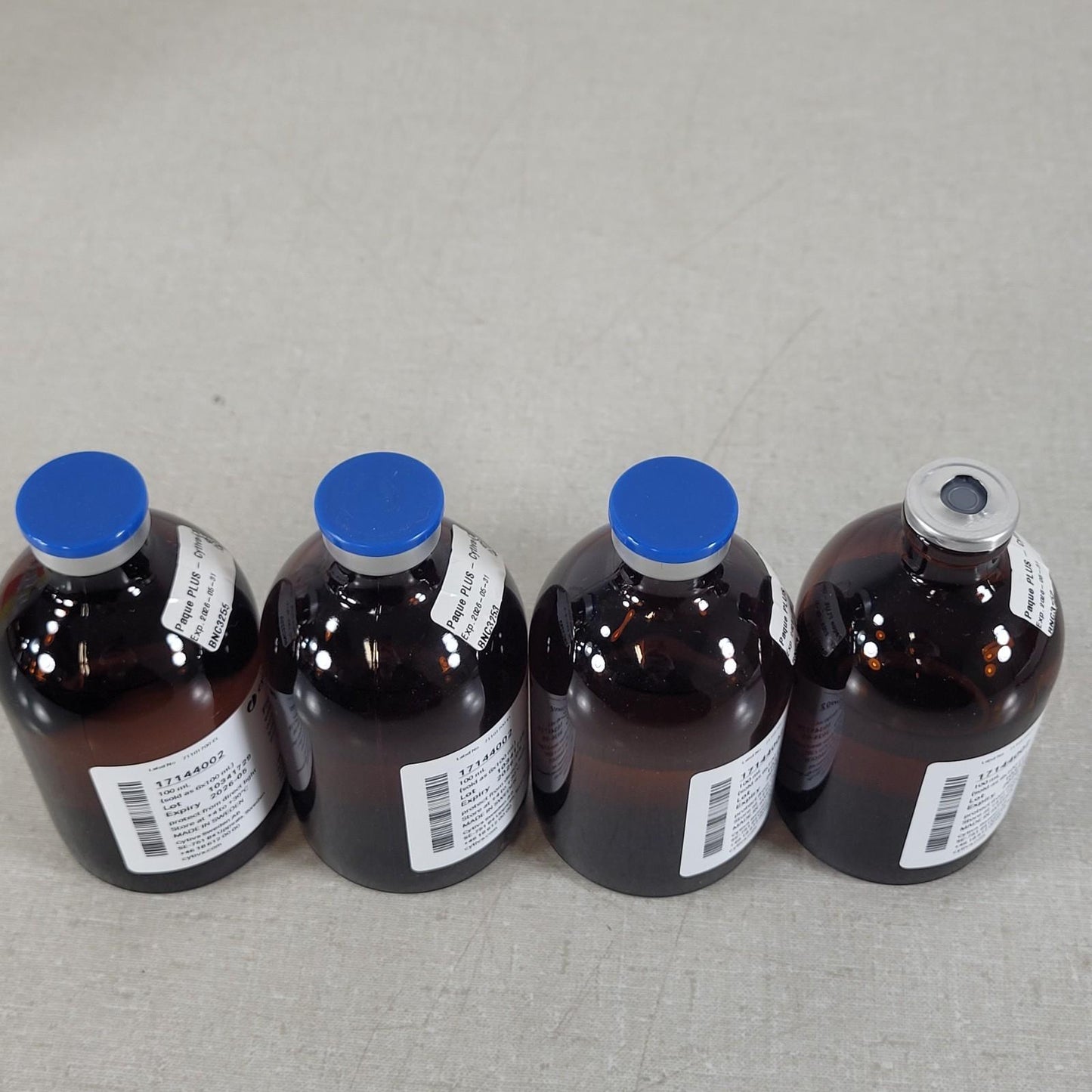Lot of 4 Cytiva 17144002 Ficoll-Paque PLUS Density Gradient Media ~100mL Each