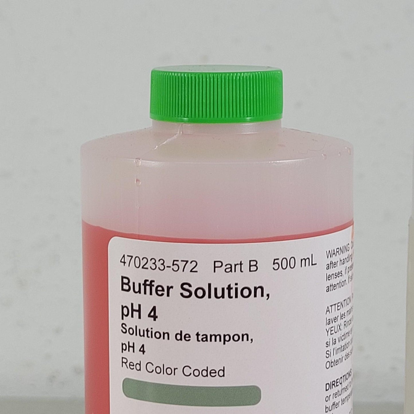 Parts of Ward's 470233-572 pH Buffer Kit pH 7 pH 4 pH 12 Potassium Chloride