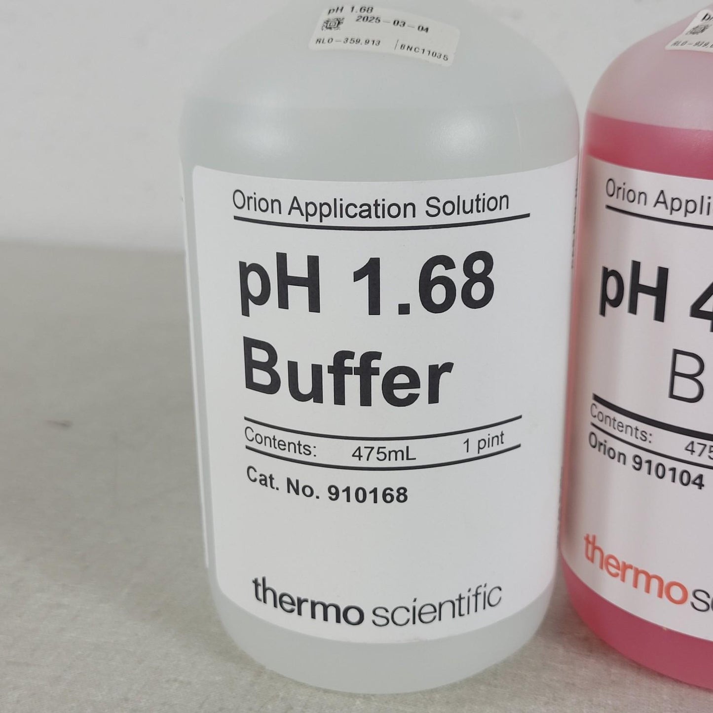 Thermo Orion 910168 910104 910110 pH 1.68 pH 4.01 pH 10.01 Buffer 475mL