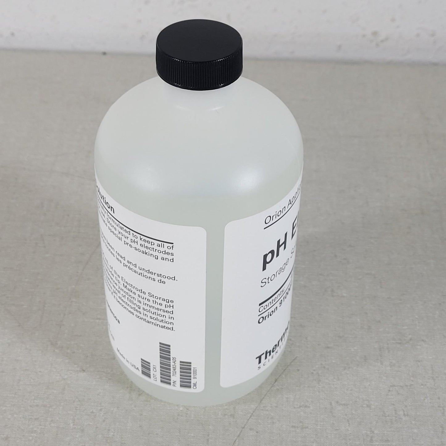 Thermo Orion 910001 pH Electrode Storage Solution 475mL 1 Pint