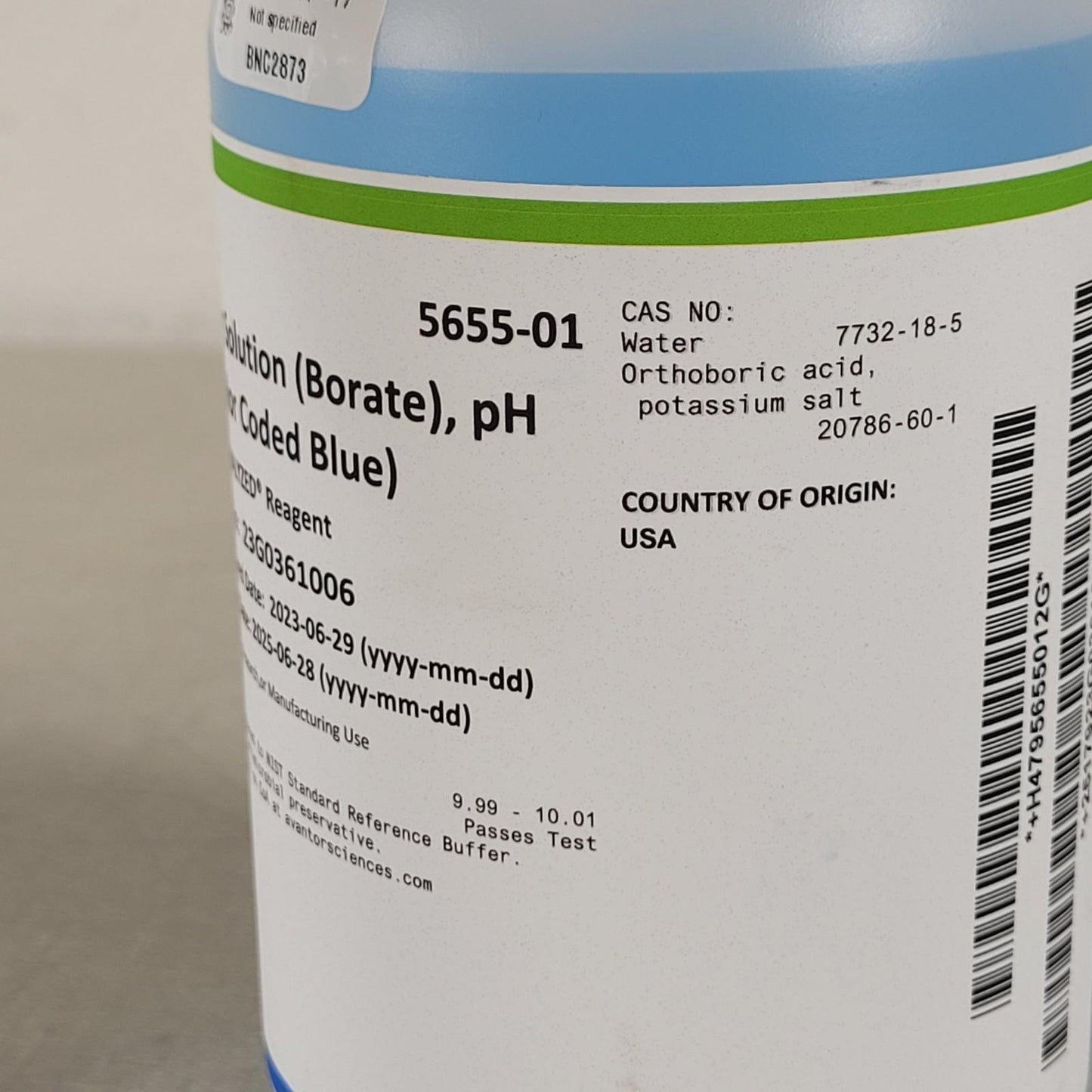 J.T. Baker 5657-01 5608-01 5655-01 Buffer Solution Kit pH 4 pH 7 pH 10