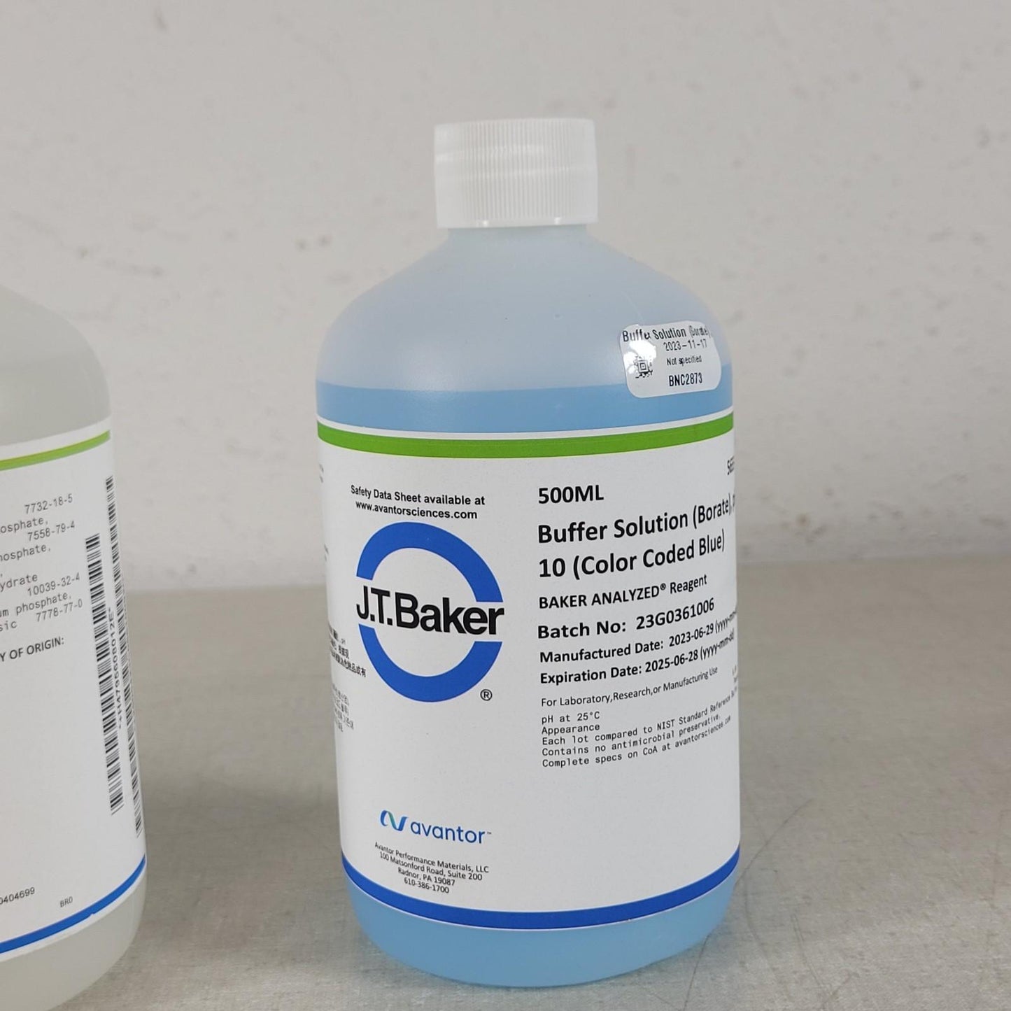J.T. Baker 5657-01 5608-01 5655-01 Buffer Solution Kit pH 4 pH 7 pH 10