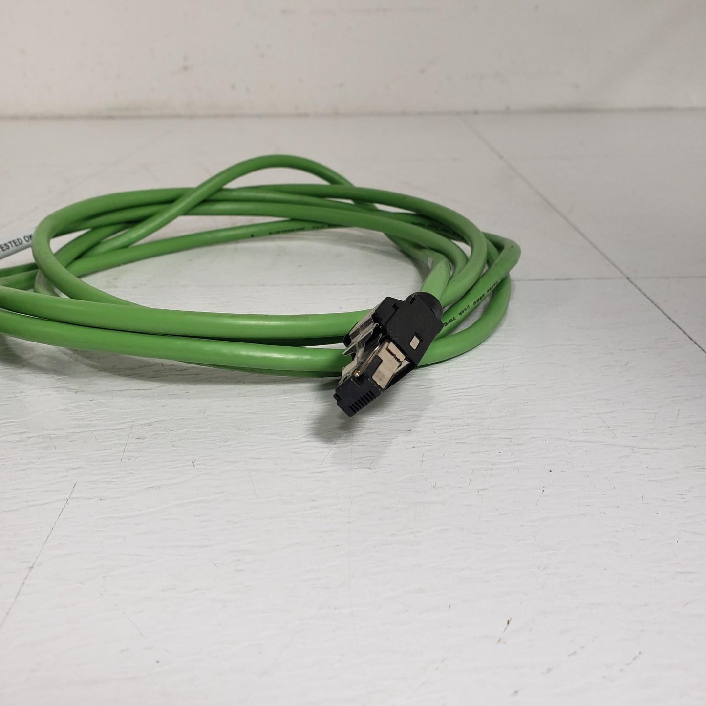 Thread-On Ethernet Cord A58695 - AA ID: T-6948 10 Foot 30 Volt Shielded
