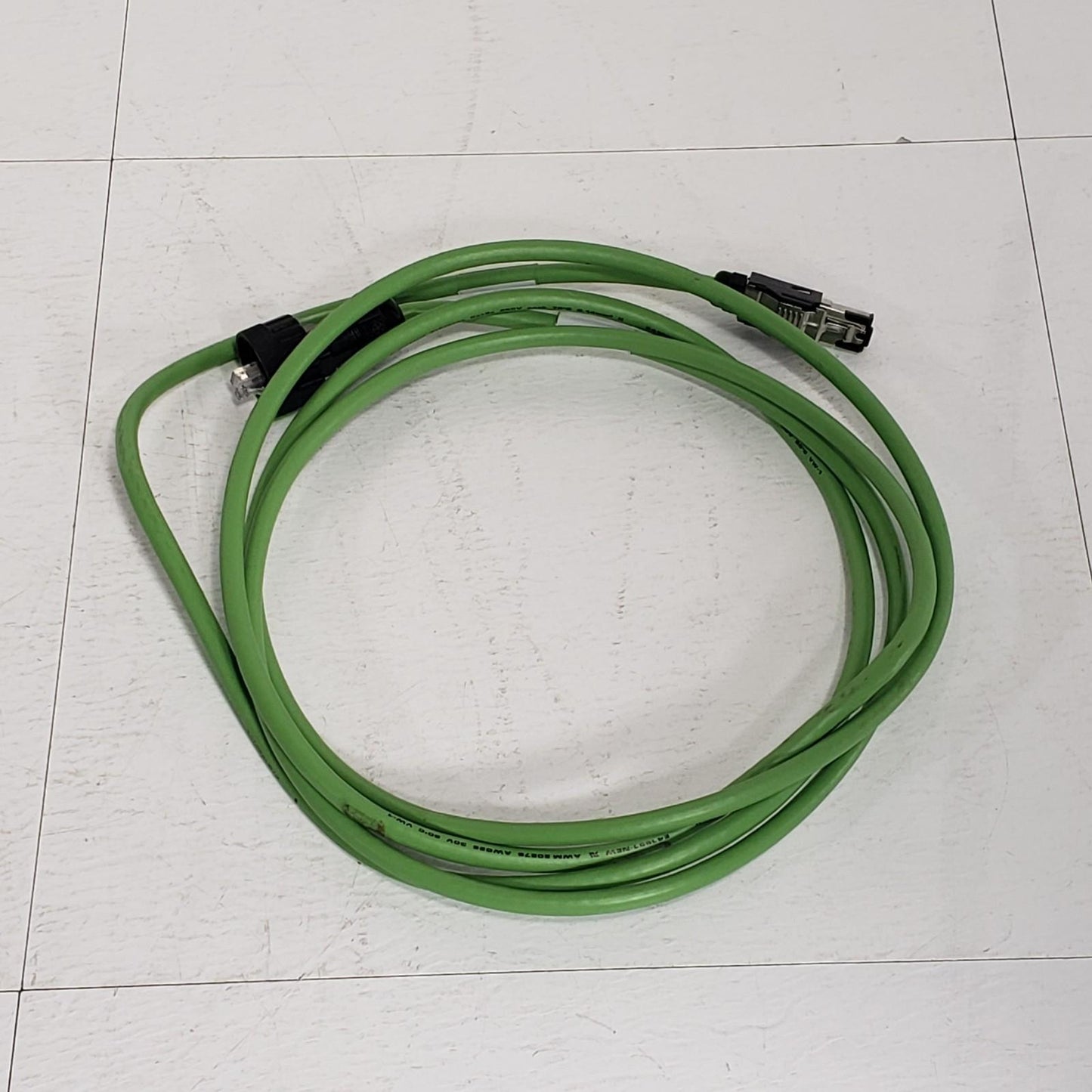 Thread-On Ethernet Cord A58695 - AA ID: T-6948 10 Foot 30 Volt Shielded