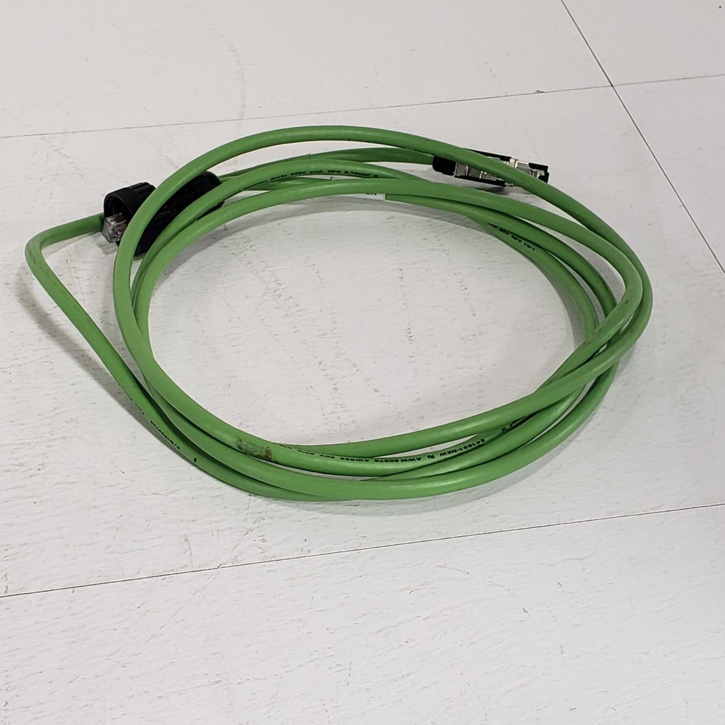Thread-On Ethernet Cord A58695 - AA ID: T-6948 10 Foot 30 Volt Shielded